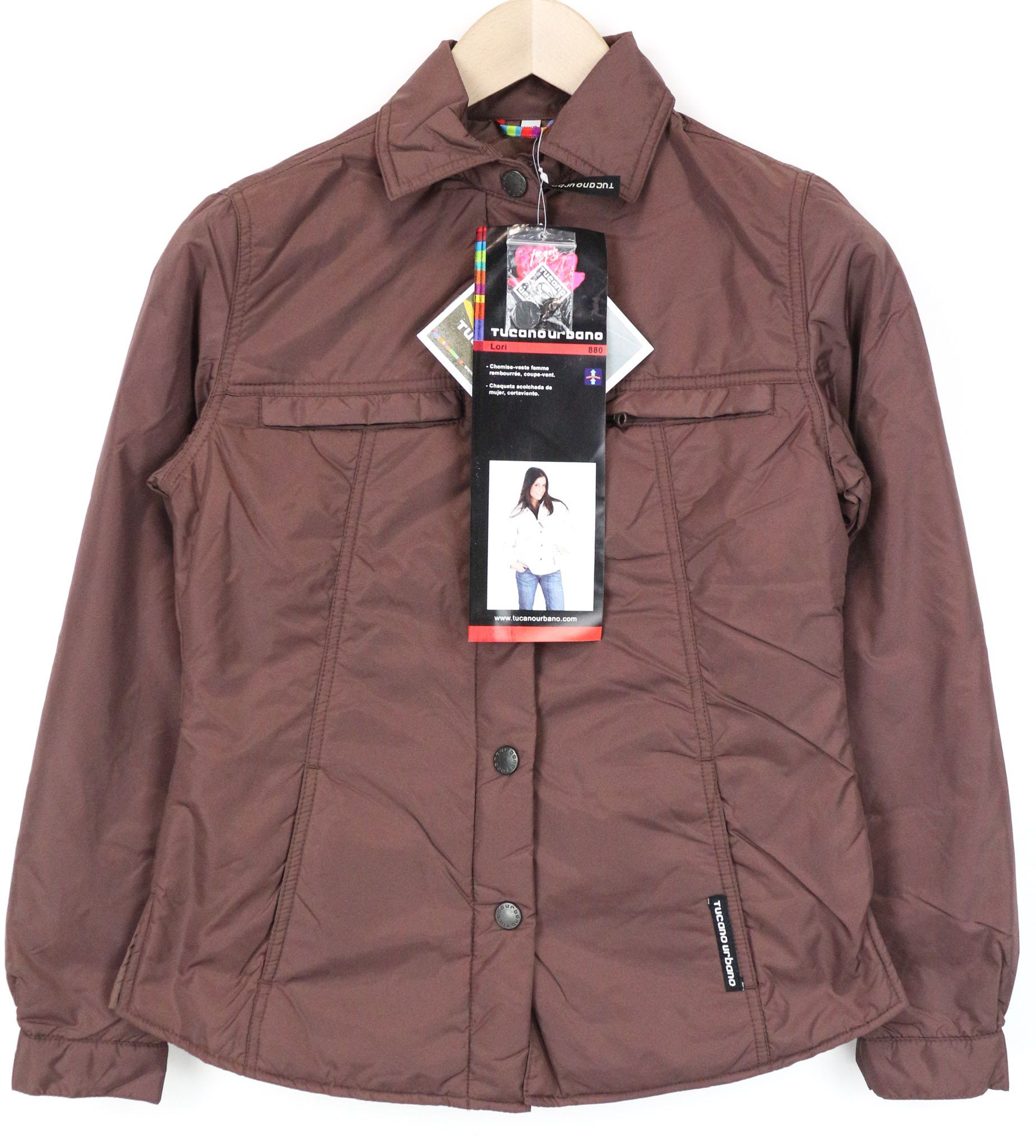 Other LORI 2XS Brown Windproof Motorcycle Jacket 74601 Size XXS / US 00 / IT 34 - 1 Thumbnail