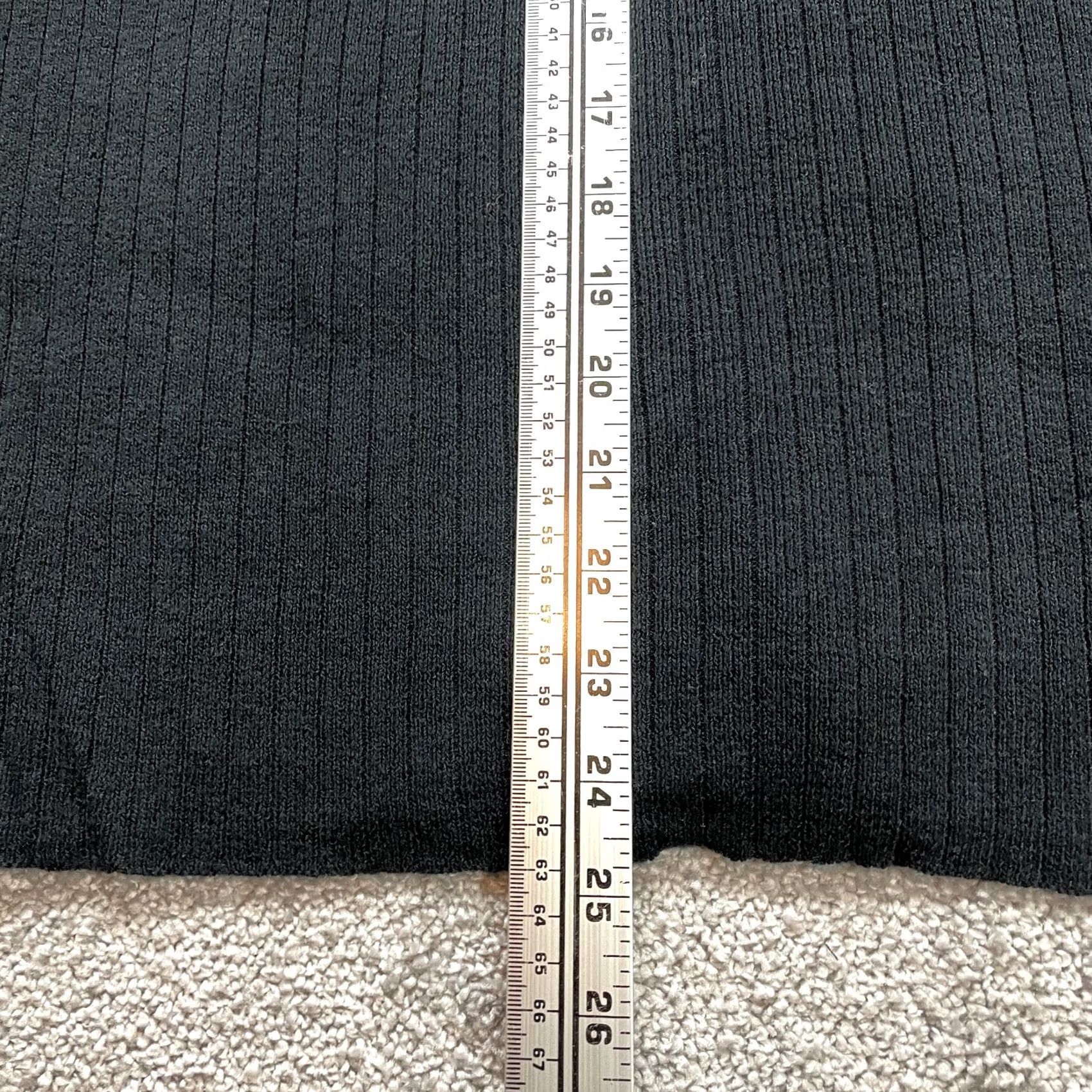 Vintage VINTAGE Unbranded Sweater Womens Large Black Crew Neck Ribbed Pullover Sweatshirt Ladies Size L / US 10 / IT 46 - 4 Thumbnail
