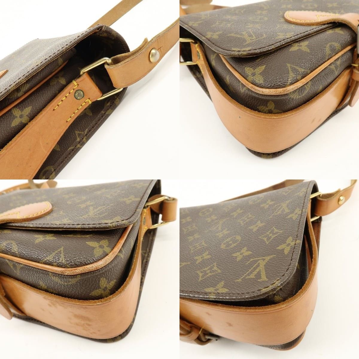 Louis Vuitton Louis Vuitton Monogram Cartouchiere MM Shoulder Bag Size ONE SIZE - 5 Thumbnail