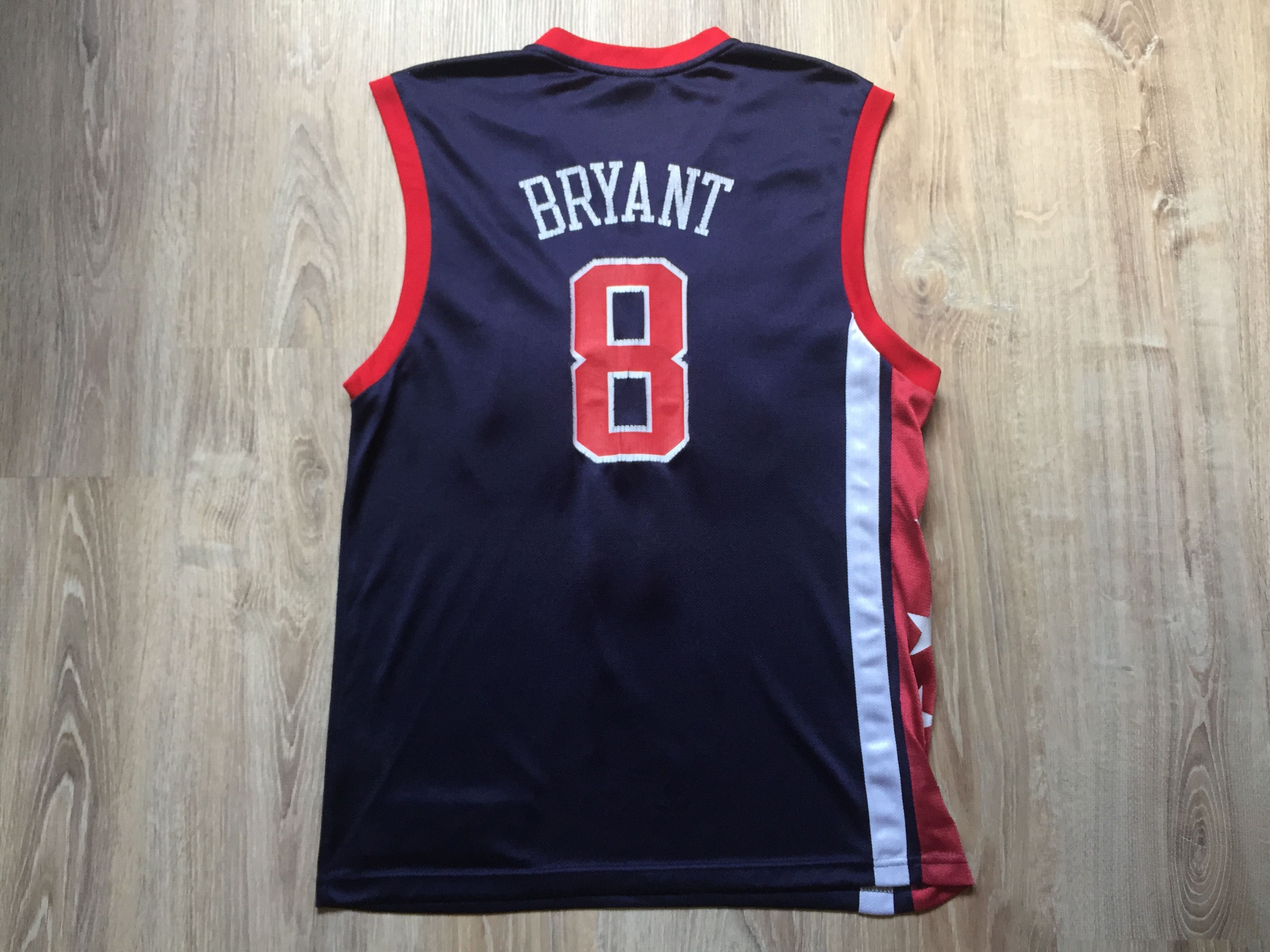NBA × Reebok × Vintage Vintage Reebok USA Basketball Kobe Bryant #8 Jersey Size US M / EU 48-50 / 2 - 5 Thumbnail