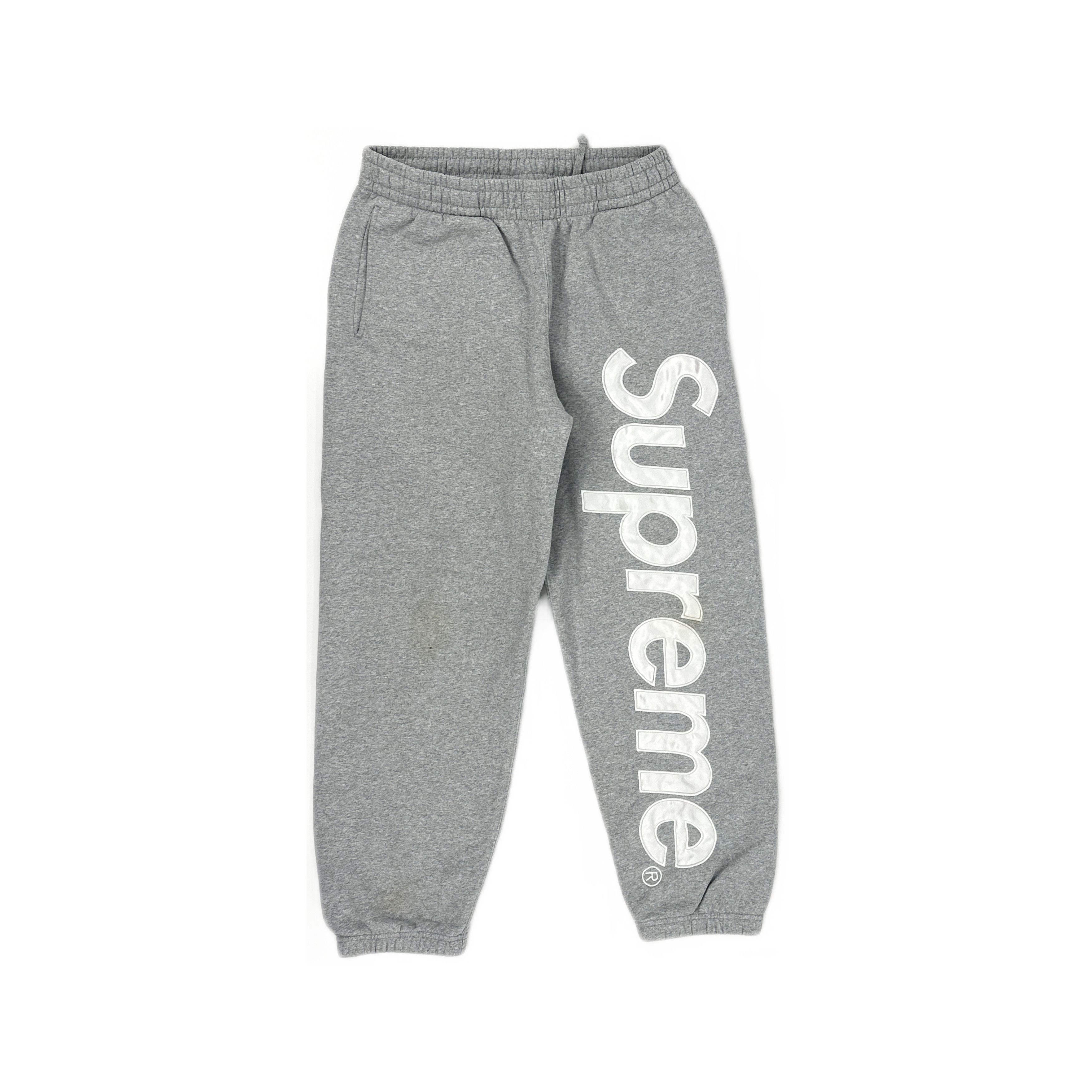 Supreme Supreme Satin Appliqué Sweatpants Size S Size US 30 / EU 46 - 1 Thumbnail