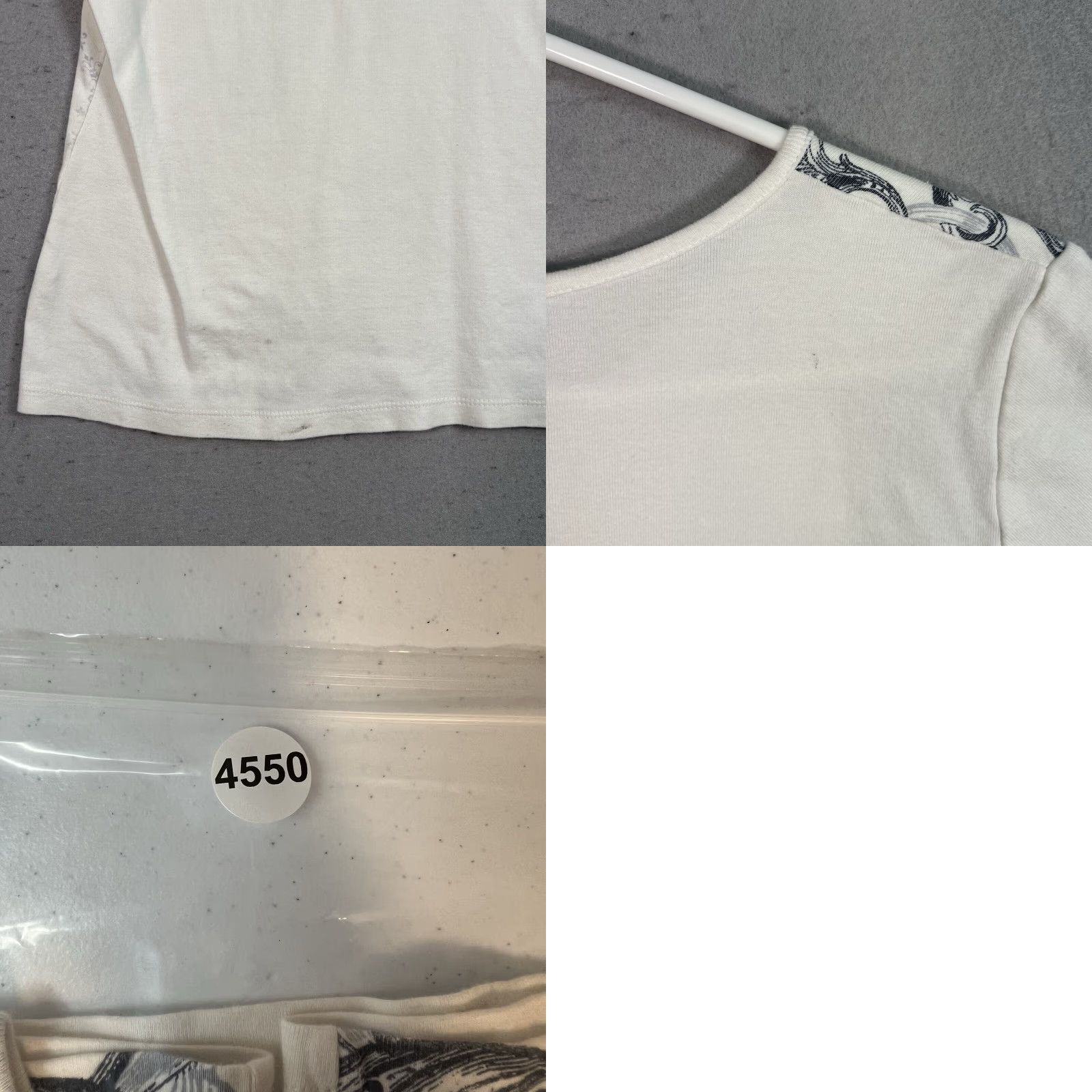 Vintage Auburn University Tigers T-Shirt P.Michael Women's Small White Made in USA Size S / US 4 / IT 40 - 8 Thumbnail
