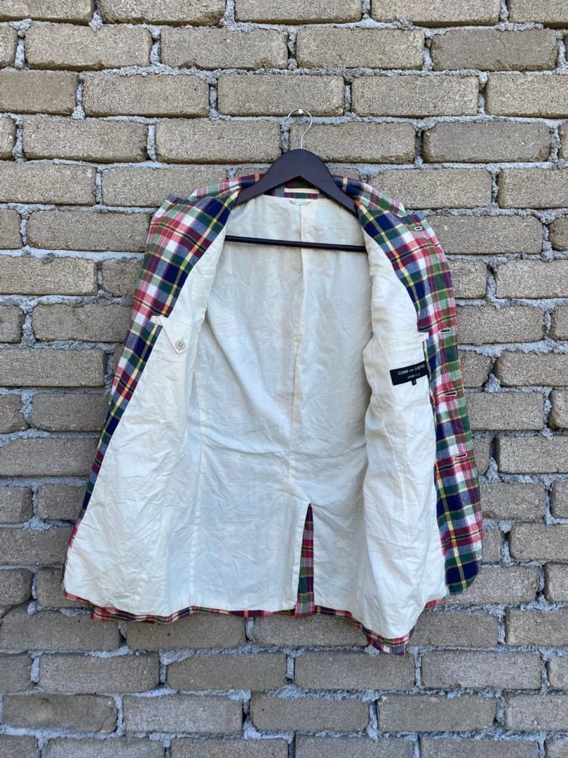 Comme des Garcons Homme Plus Comme des Garcons Homme Plus AD2007 Plaid Button Up Jacke Size US S / EU 44-46 / 1 - 6 Thumbnail
