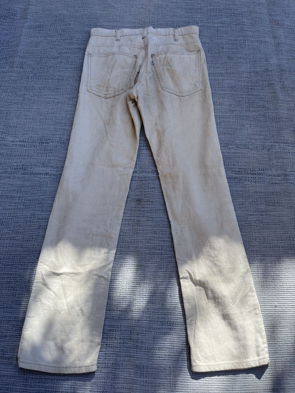 Levi's × Vintage 80s Levi’s 519 1555 Whitetab Straight Leg Corduroy Size US 30 / EU 46 - 5 Thumbnail