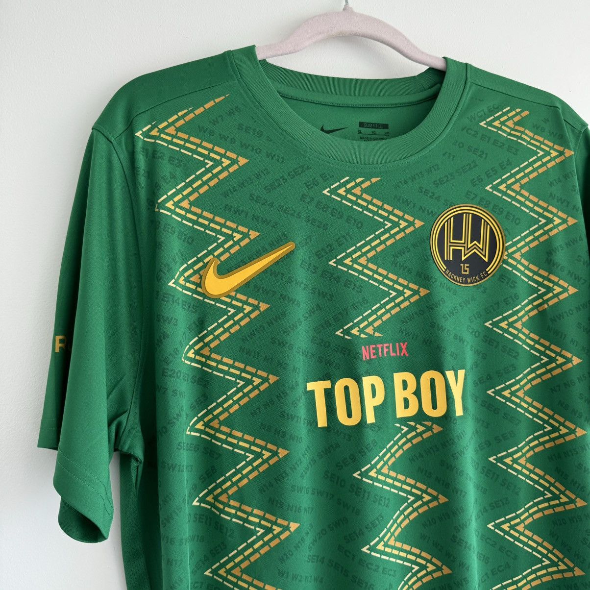Other Nike x Topboy X Netflix x Hackney Wick soccer jersey Size US XL / EU 56 / 4 - 15 Thumbnail