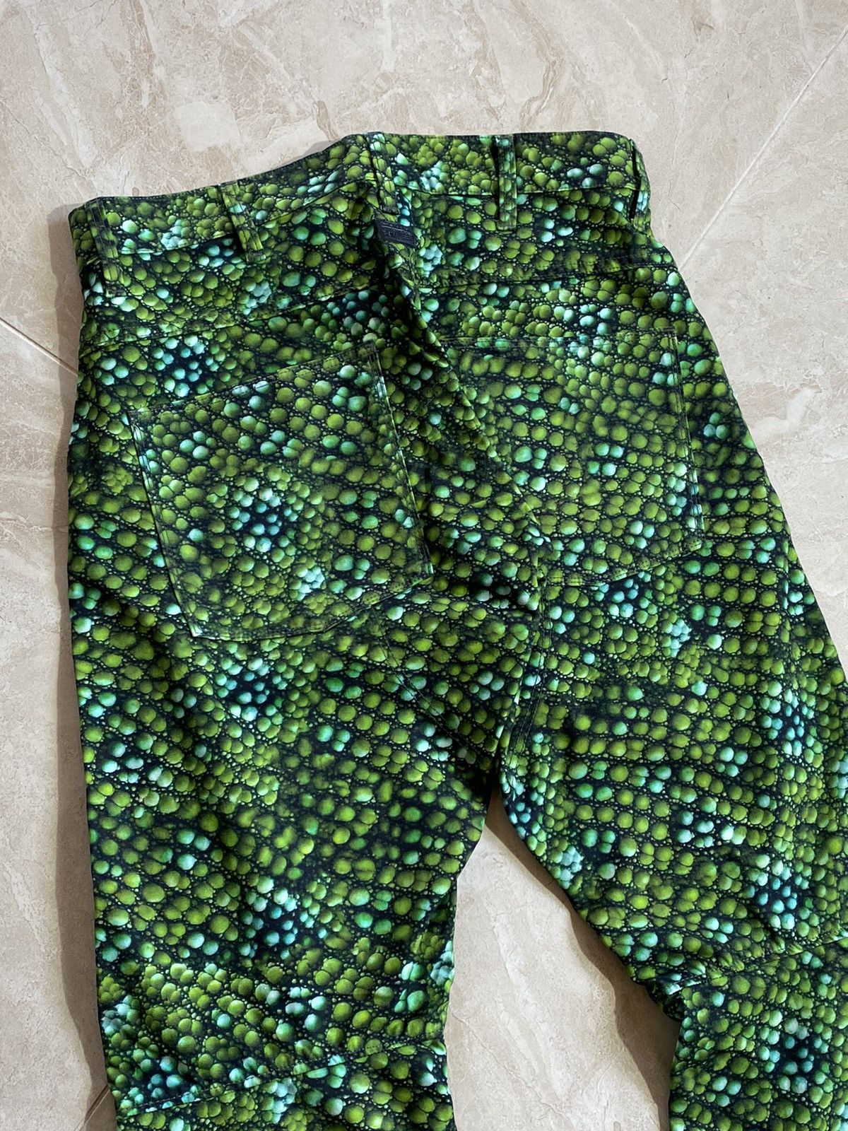 G-Star × Pharrell Pharrell & Gstar elwood 3D 5622 green iguana pants Size US 29 - 4 Thumbnail