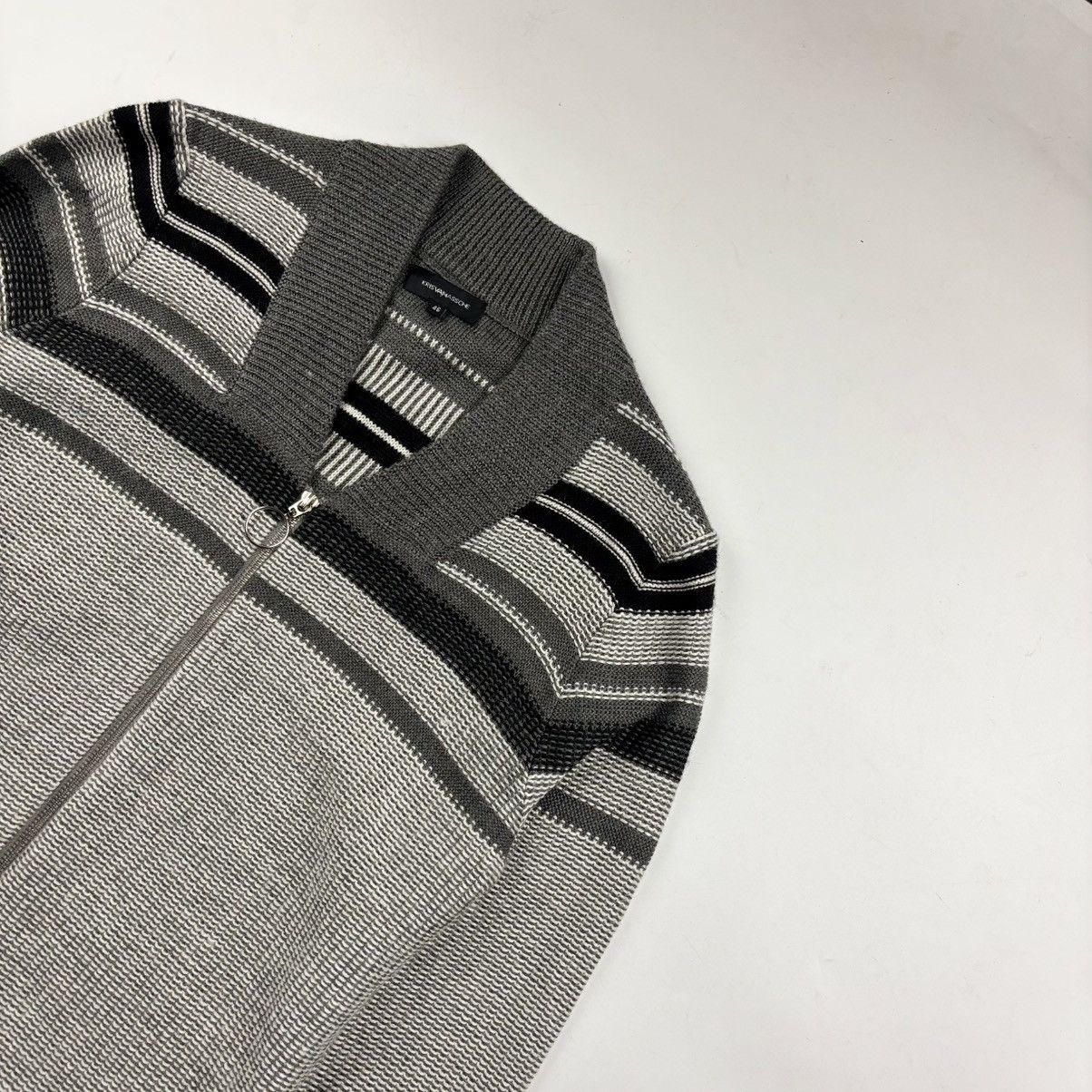 Kris Van Assche Kris Van Assche Merino Wool Zip Sweater Size US S / EU 44-46 / 1 - 2 Thumbnail