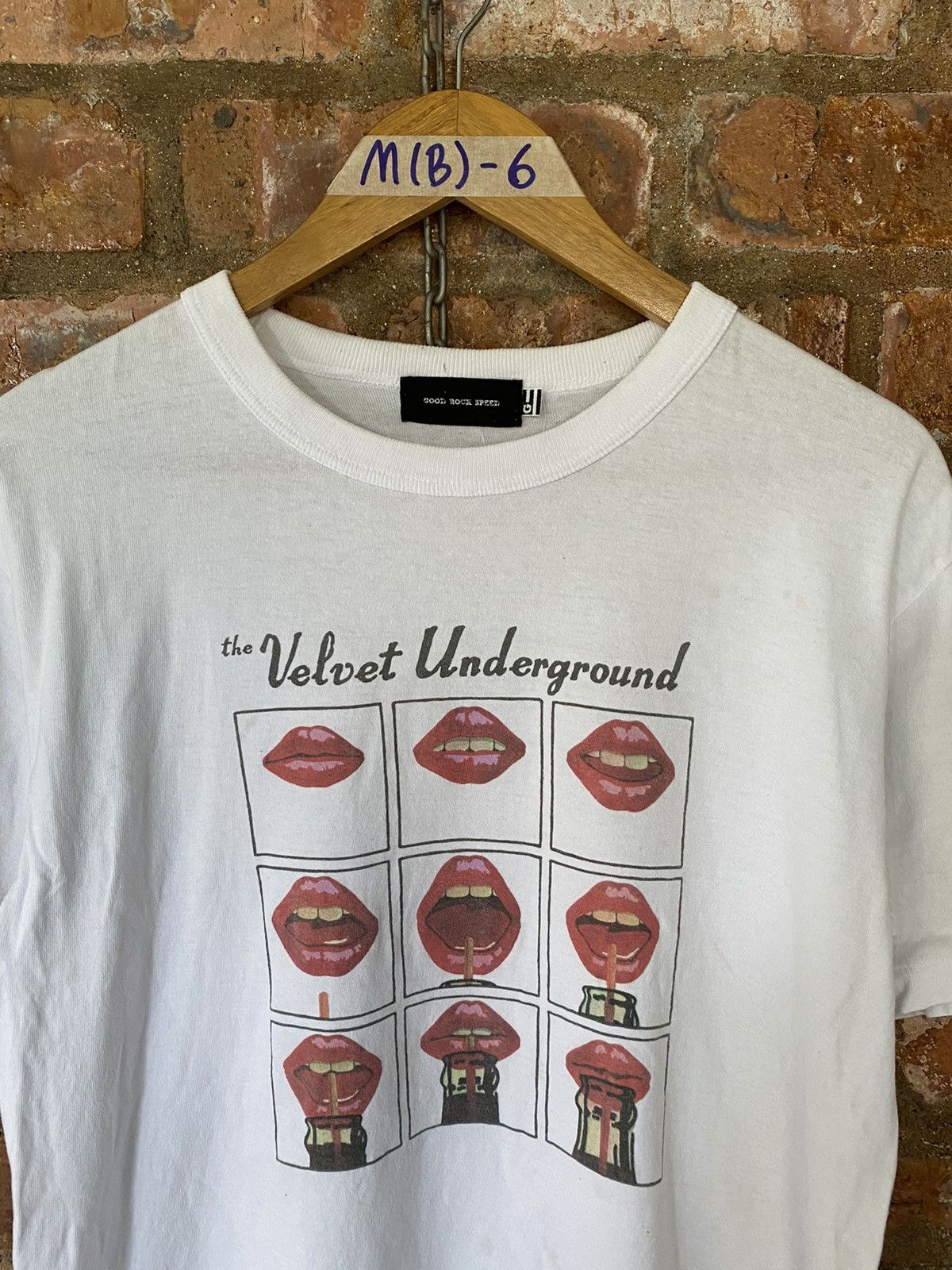 Andy Warhol × Band Tees × Lad Musician 2000s Velvet Underground x Andy Warhol Coke lips tee Size US M / EU 48-50 / 2 - 3 Thumbnail