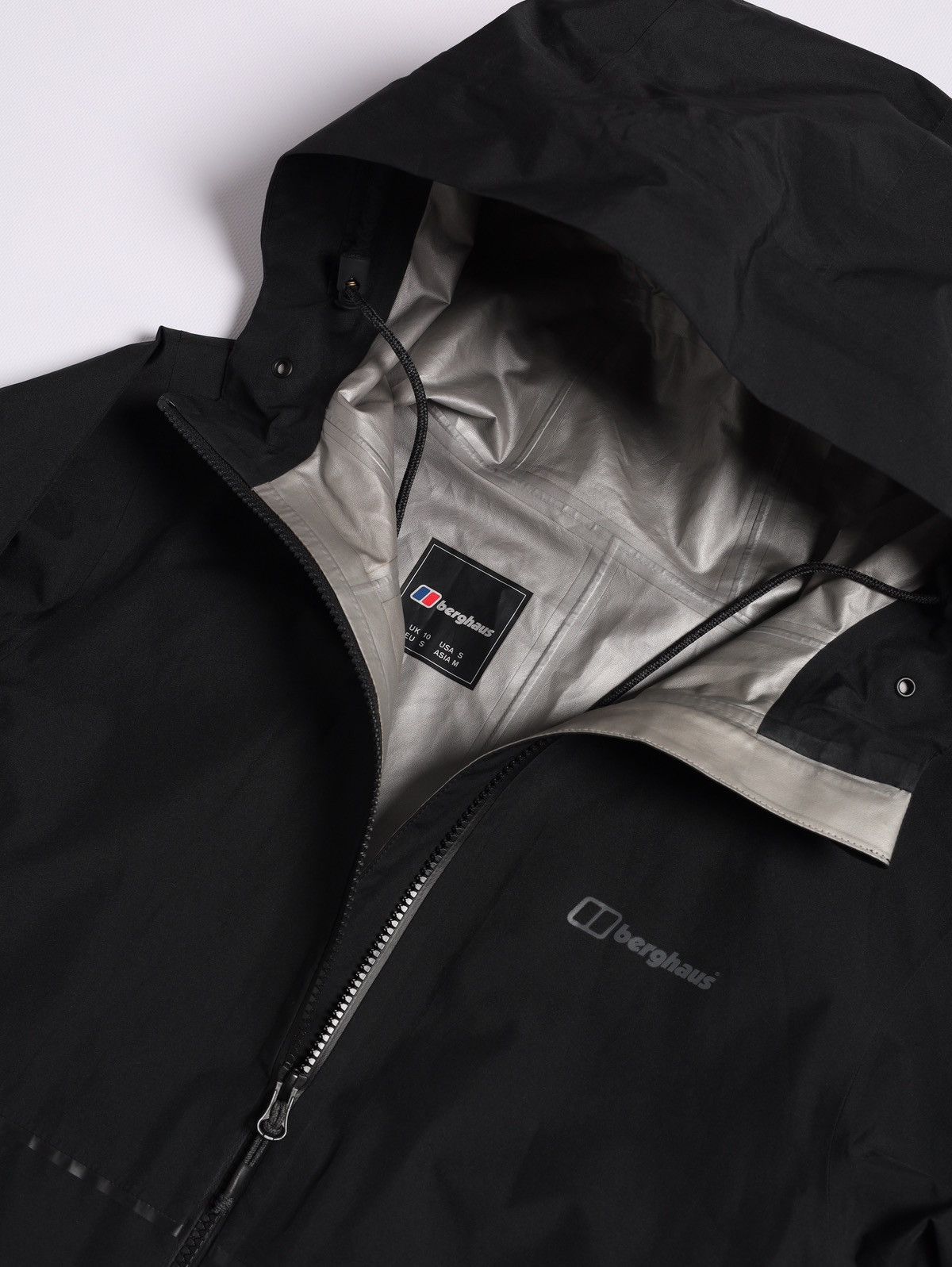 Berghaus Berghaus Gore Tex Black Light Long Jacket Windbreaker Rain Size S / US 4 / IT 40 - 9 Thumbnail