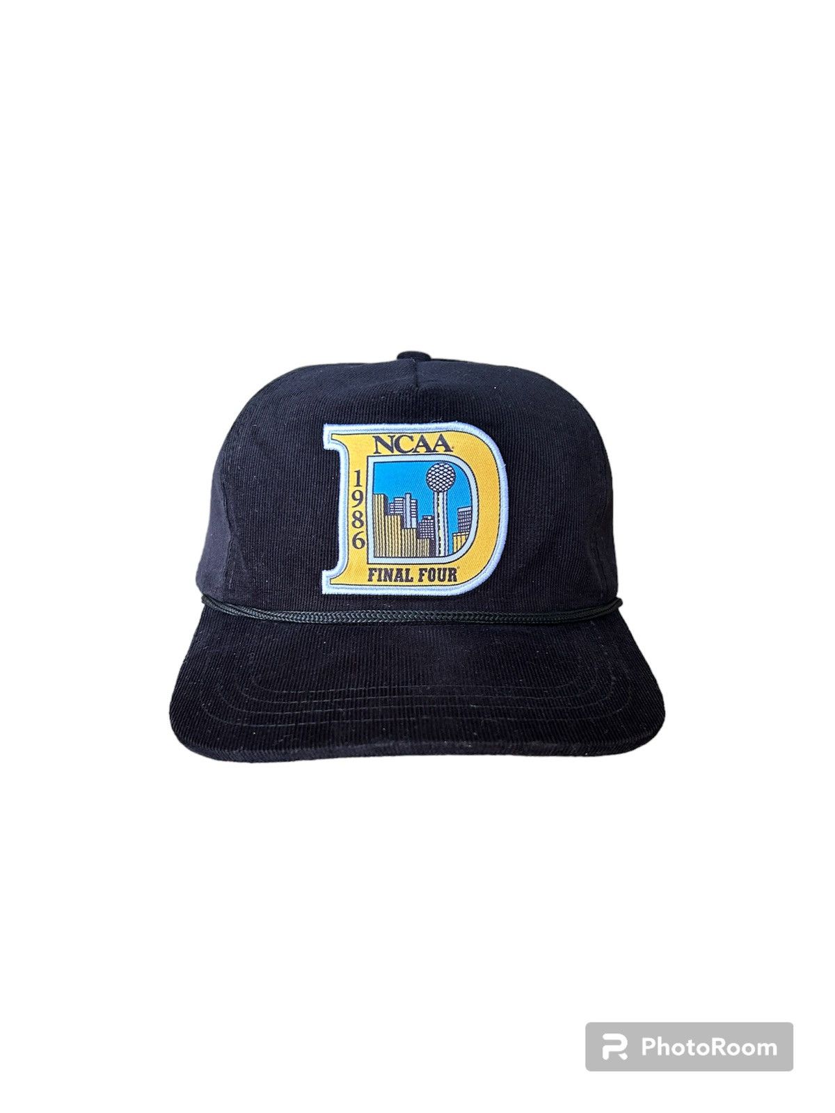 Vintage 1986 Dallas Final Four Corduroy SnapBack Size ONE SIZE - 1 Thumbnail