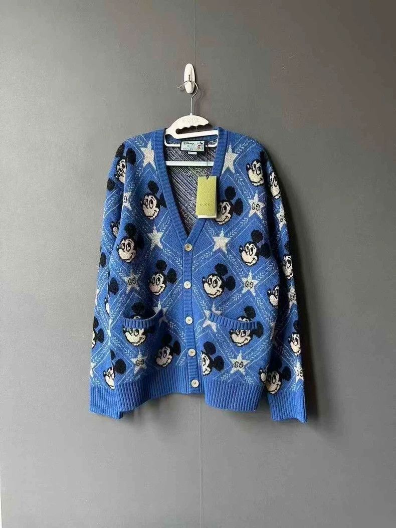 Gucci Gucci Mickey cardigan sweater 2502-Nextarrow Size US M / EU 48-50 / 2 - 1 Thumbnail