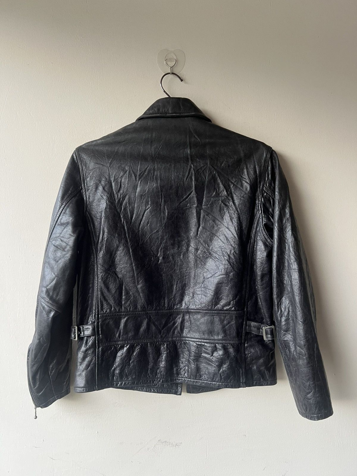 Avirex Vintage 2000s Y2K Avirex Cowhide Leather Sports Jacket Size US S / EU 44-46 / 1 - 3 Thumbnail