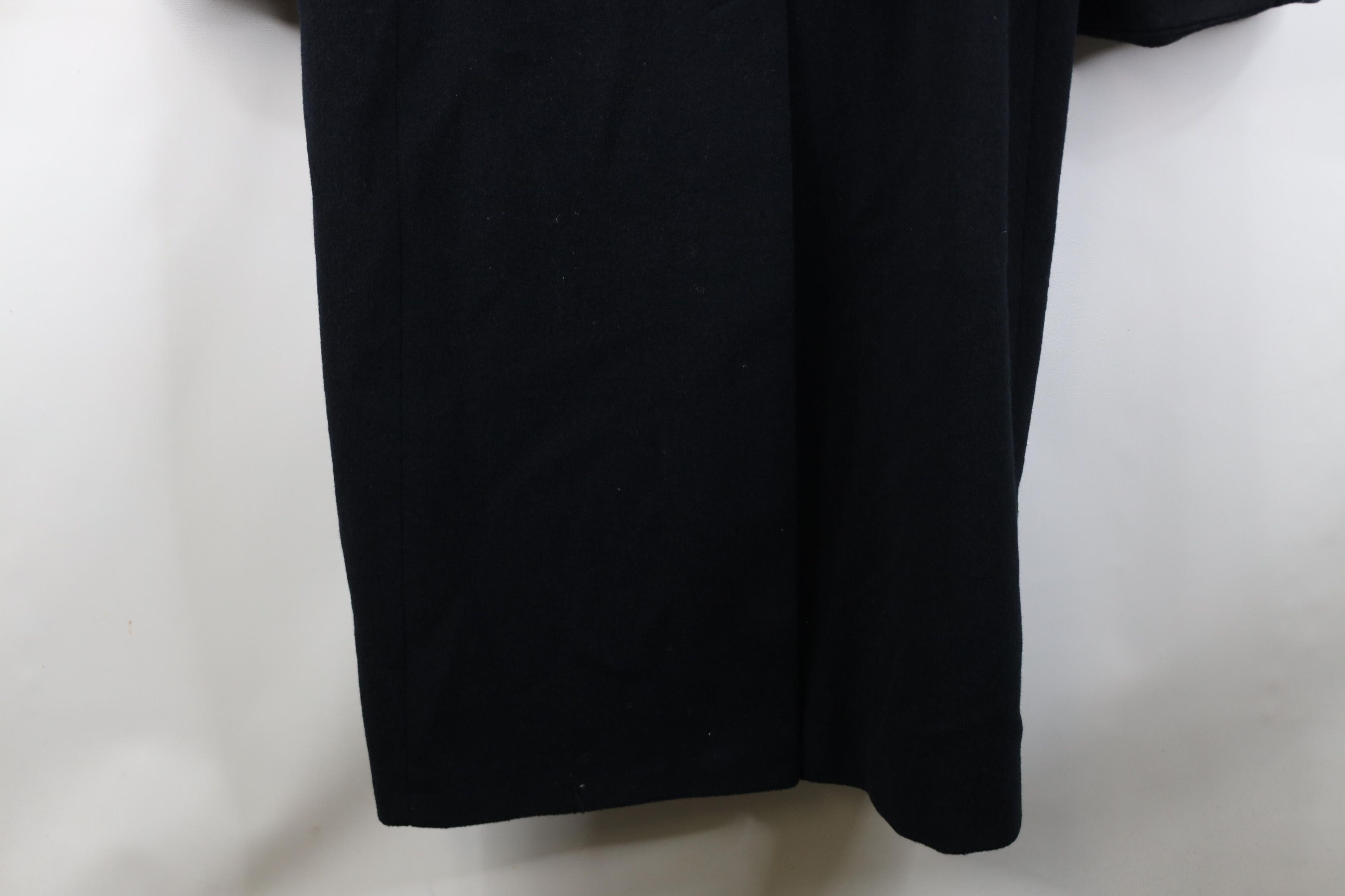 Vintage Vintage 90s Streetwear Trench Coat Overcoat Jacket Black Size M / US 6-8 / IT 42-44 - 17 Thumbnail