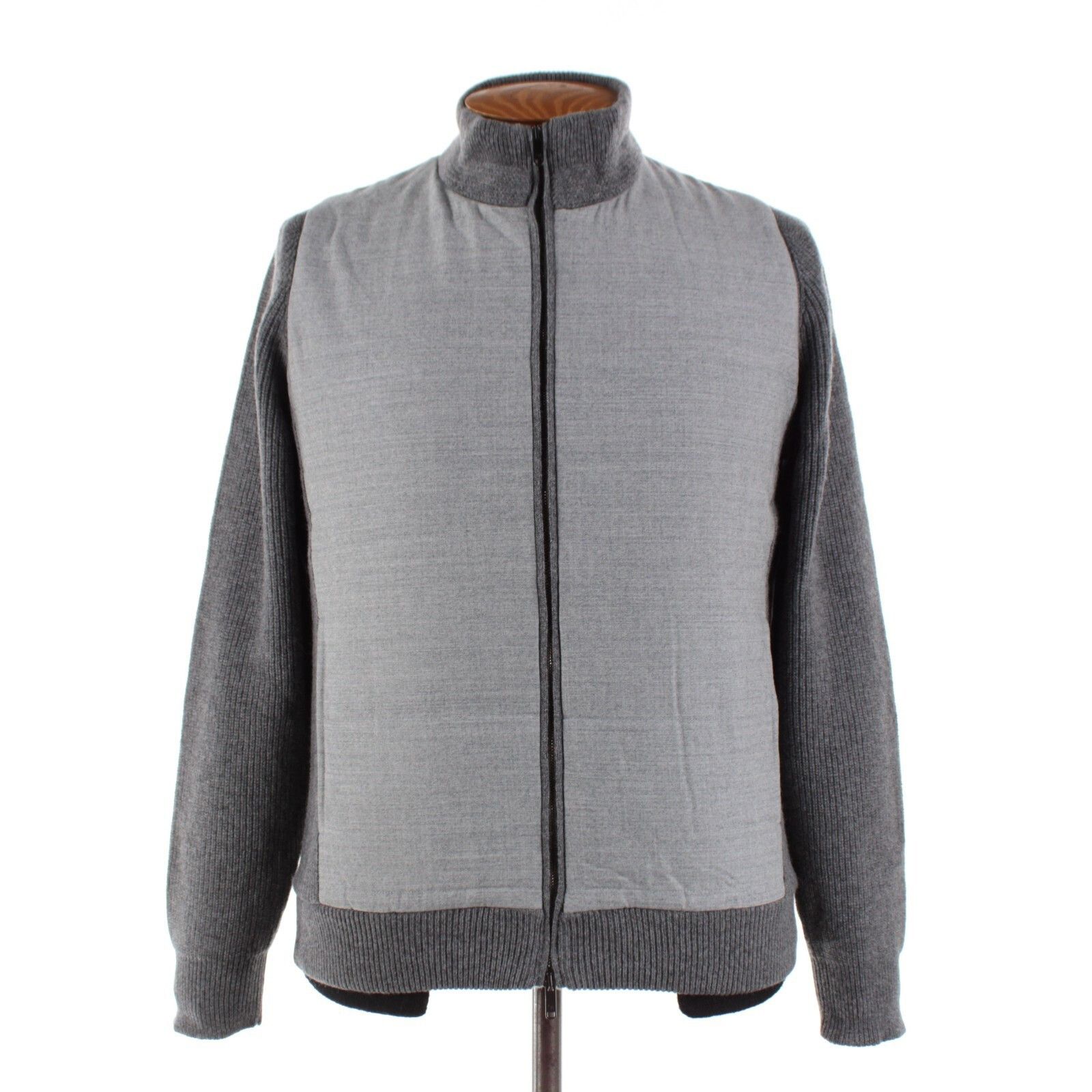 Luciano Barbera Luciano Barbera Jacket Size M US In Gray Wool Blend Size US M / EU 48-50 / 2 - 1 Thumbnail