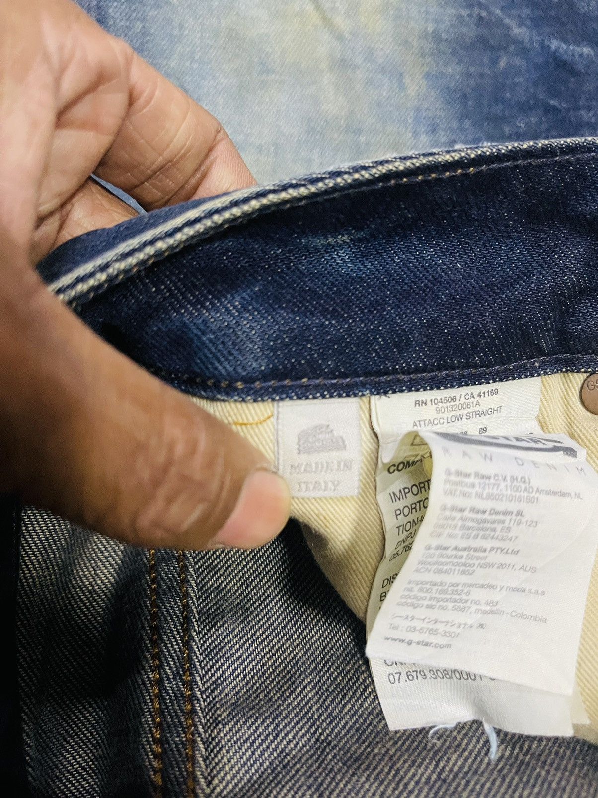 G-Star G Star Raw Denim Pant (11) Size US 32 / EU 48 - 7 Thumbnail