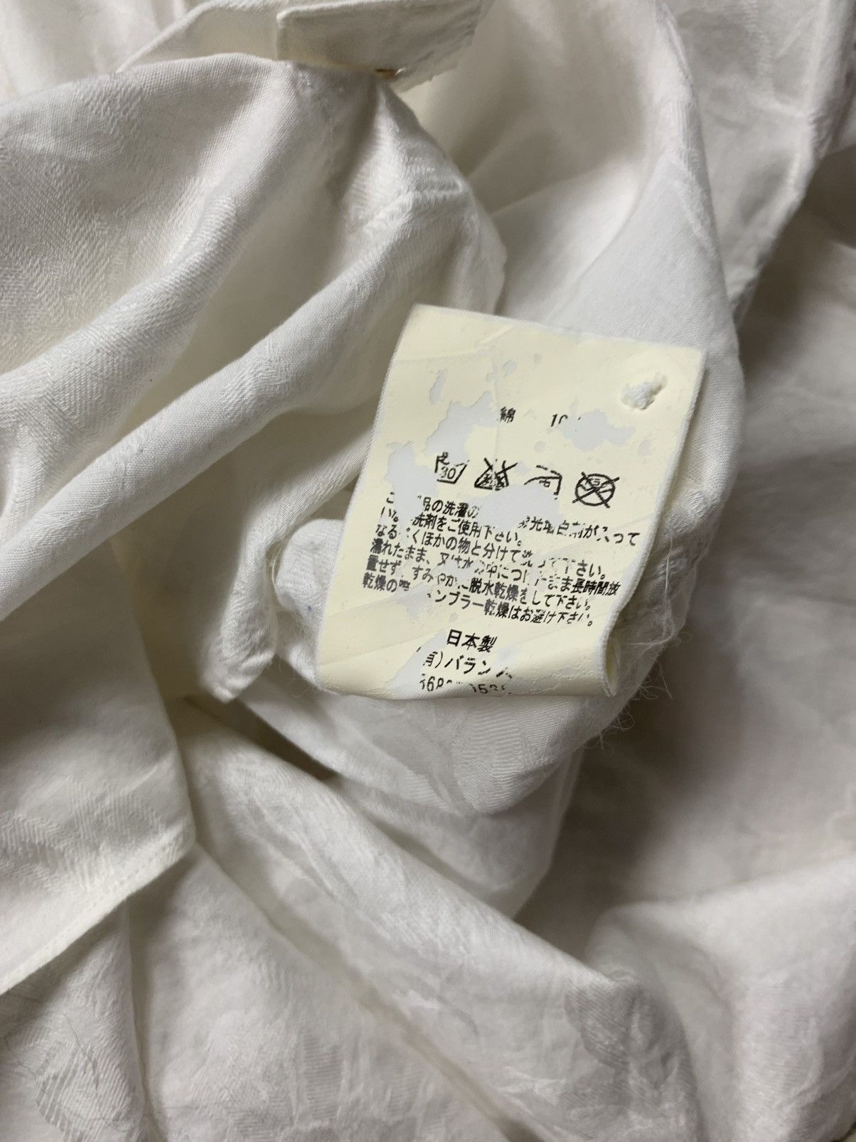 ANACHRONORM Anachonorm white button up shirt Size US M / EU 48-50 / 2 - 8 Thumbnail