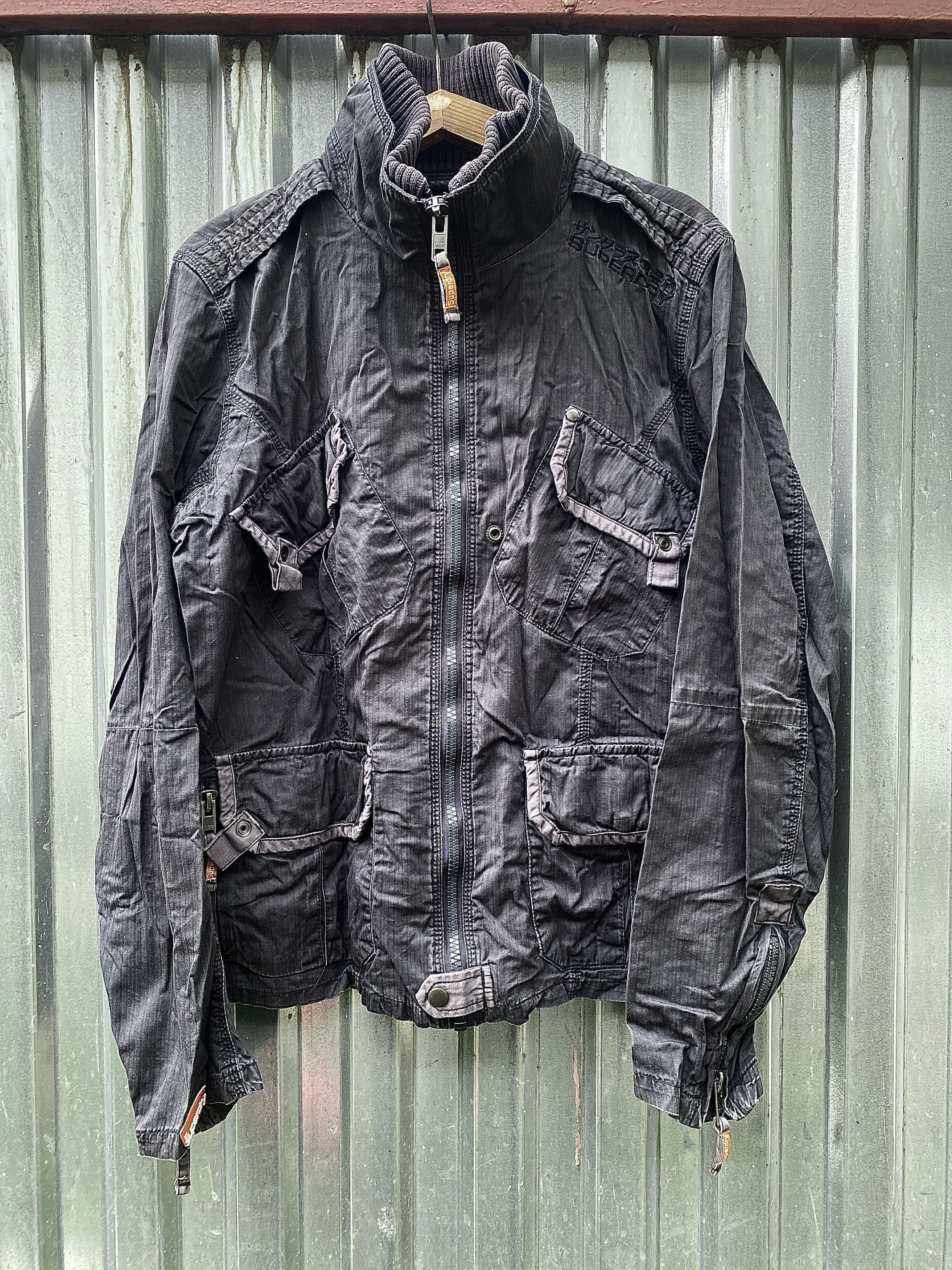 If Six Was Nine VTG JAPANESE BALENCIAGA TYPE CROPPED CARGO JACKET Size US M / EU 48-50 / 2 - 1 Thumbnail