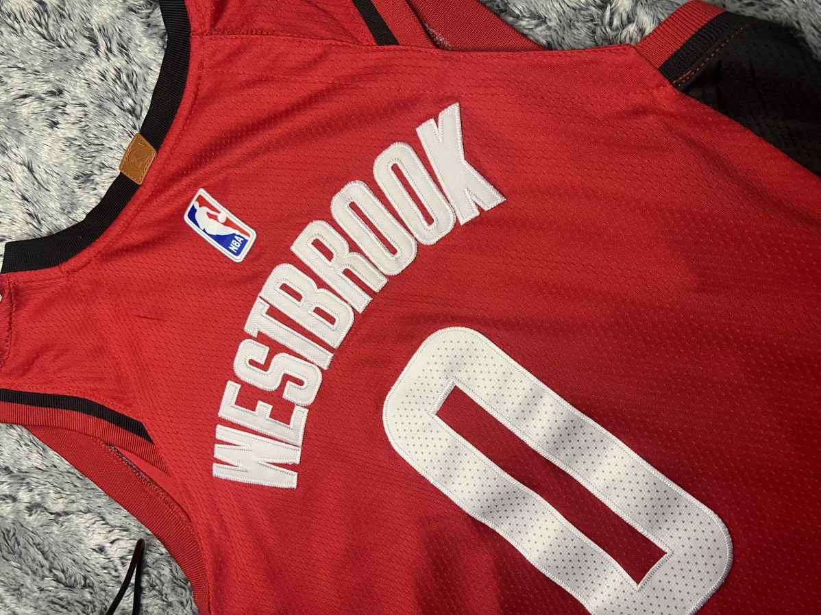 NBA NBA Nike Russell Westbrook Houston Rockets Jersey Size US XL / EU 56 / 4 - 2 Thumbnail