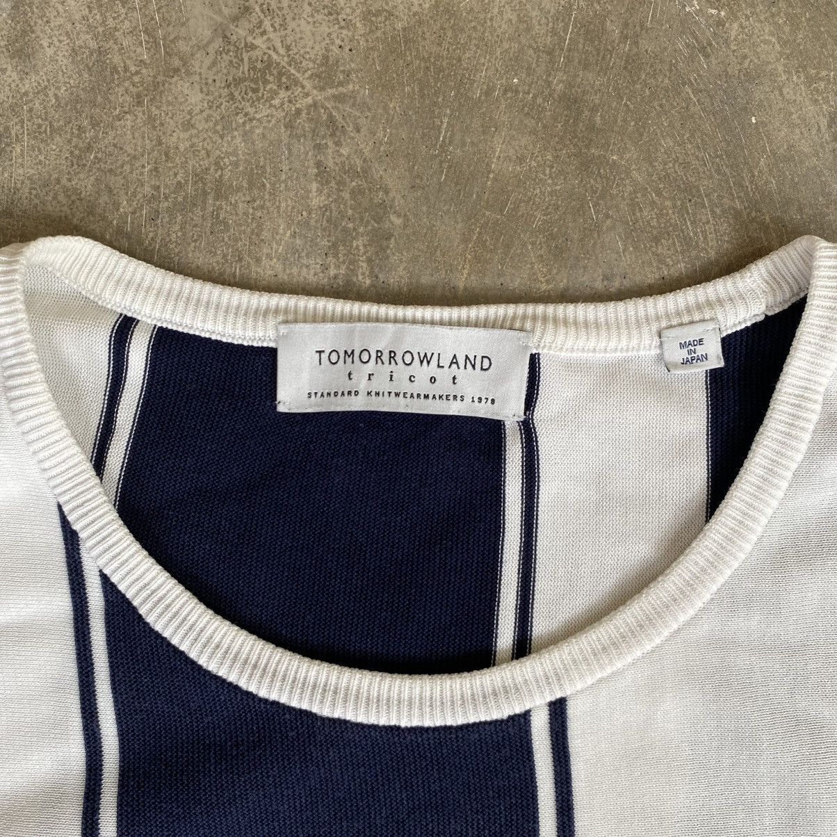 Tomorrowland Vintage 90s Tricot Tomorrowland Knit Shirt Size US XL / EU 56 / 4 - 3 Thumbnail