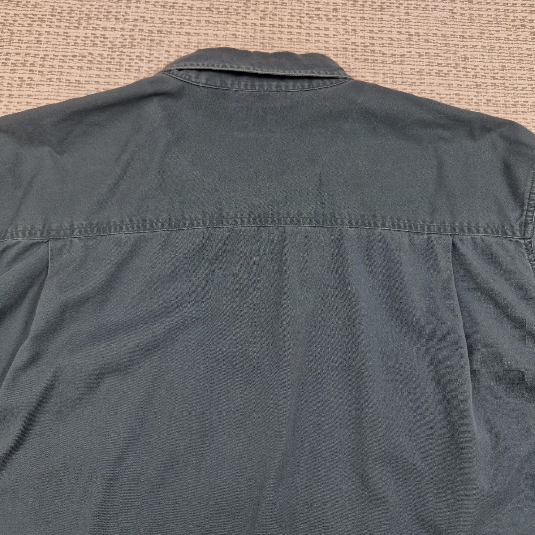Bugle Boy VTG Bugle Boy Button-Up Shirt Mens 2XL Green Long Sleeve Crest Logo Size US XXL / EU 58 / 5 - 7 Thumbnail