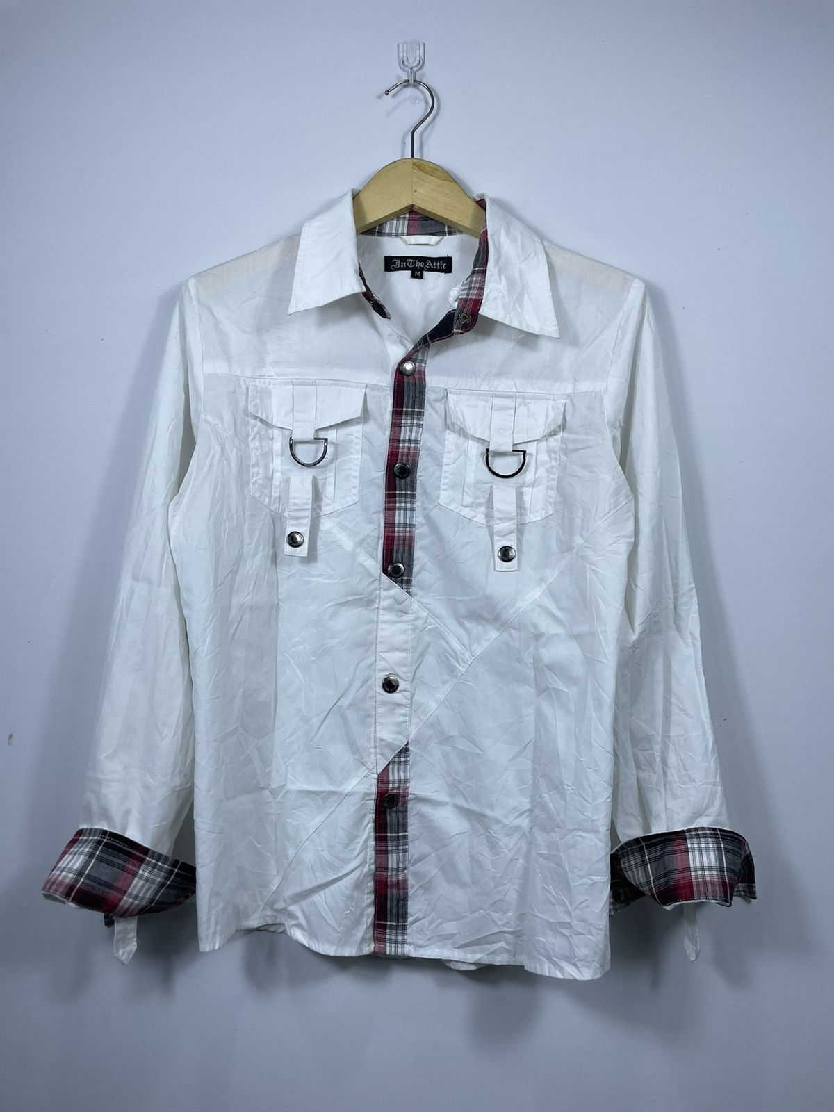 In The Attic × Japanese Brand IN THE ATTIC SHIRT PUNK STYLE Size US M / EU 48-50 / 2 - 2 Thumbnail