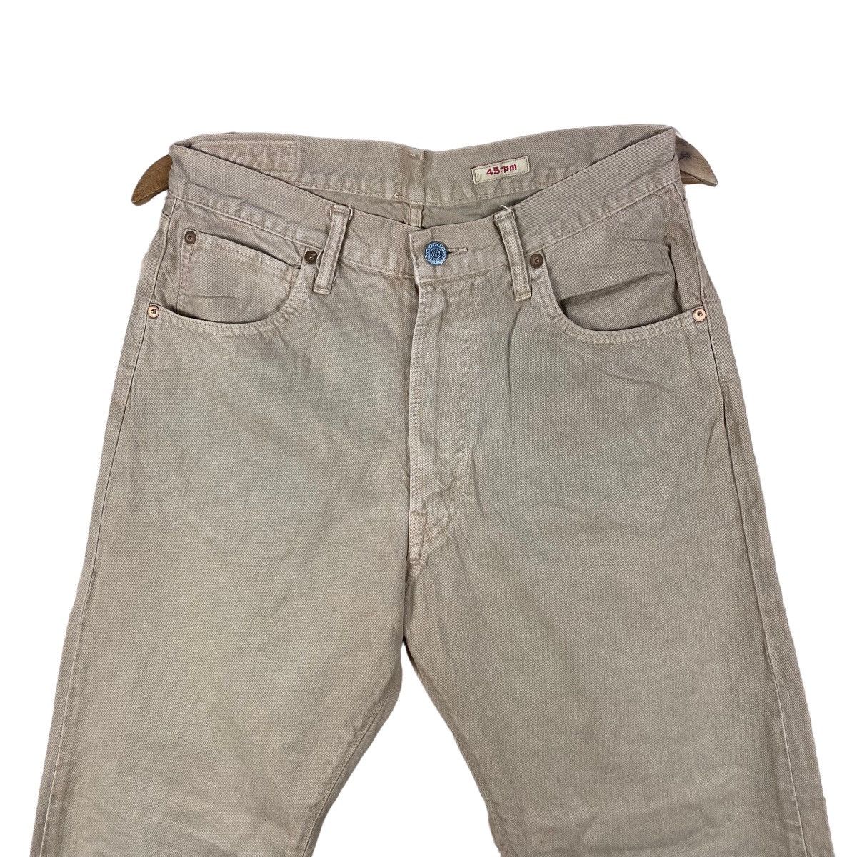 45rpm × Japanese Brand VINTAGE 45RPM DENIM Size US 31 - 2 Thumbnail