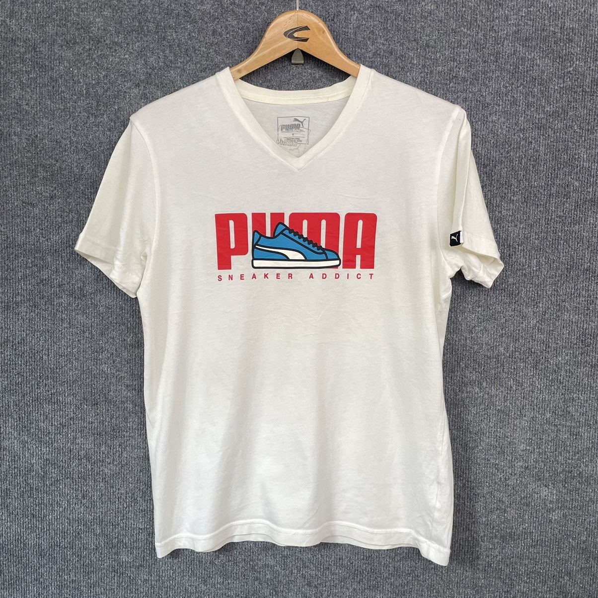 Puma Puma Sneaker Addict V Neck T Shirt Size US S / EU 44-46 / 1 - 1 Thumbnail