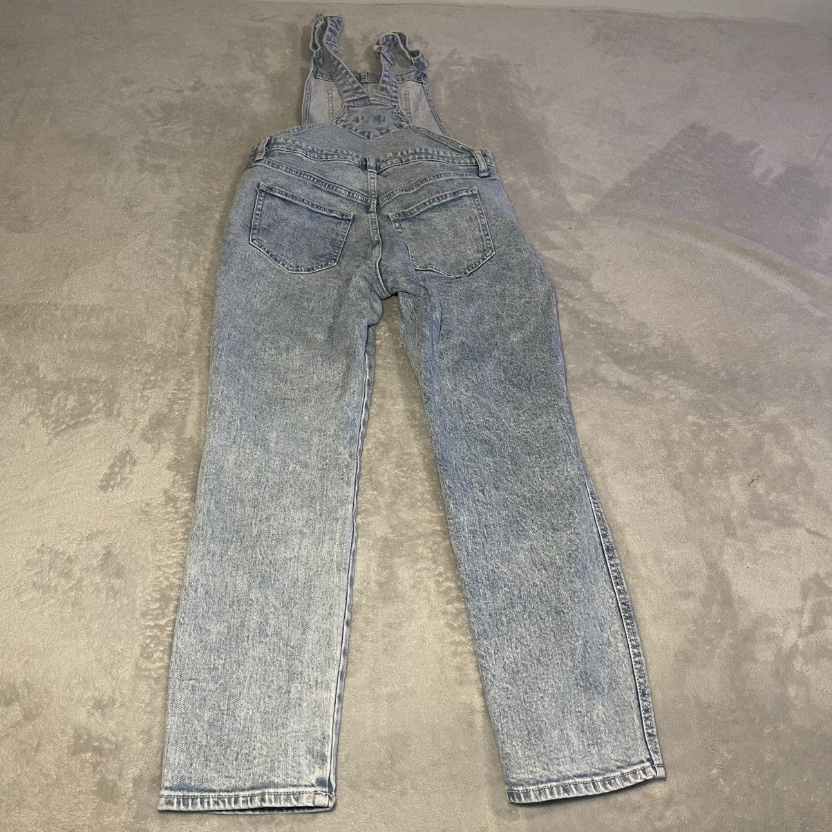 Old Navy Vintage Y2K Old Navy Womens Size 8 Blue Acid Wash Overalls Size 30" / US 8 / IT 44 - 2 Thumbnail