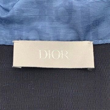 Dior Dior Blue logo old flower stitching hooded sweatshirt jacke Size US XS / EU 42 / 0 - 5 Thumbnail