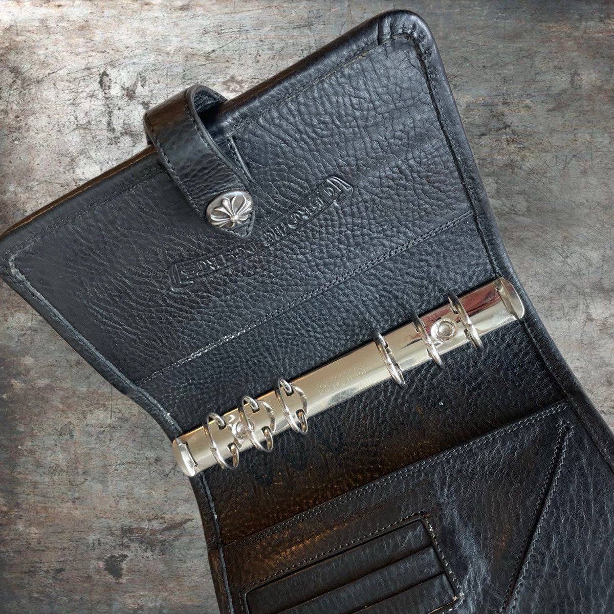 Chrome Hearts Chrome Hearts Leather Cross A6 Notebook Size ONE SIZE - 4 Thumbnail