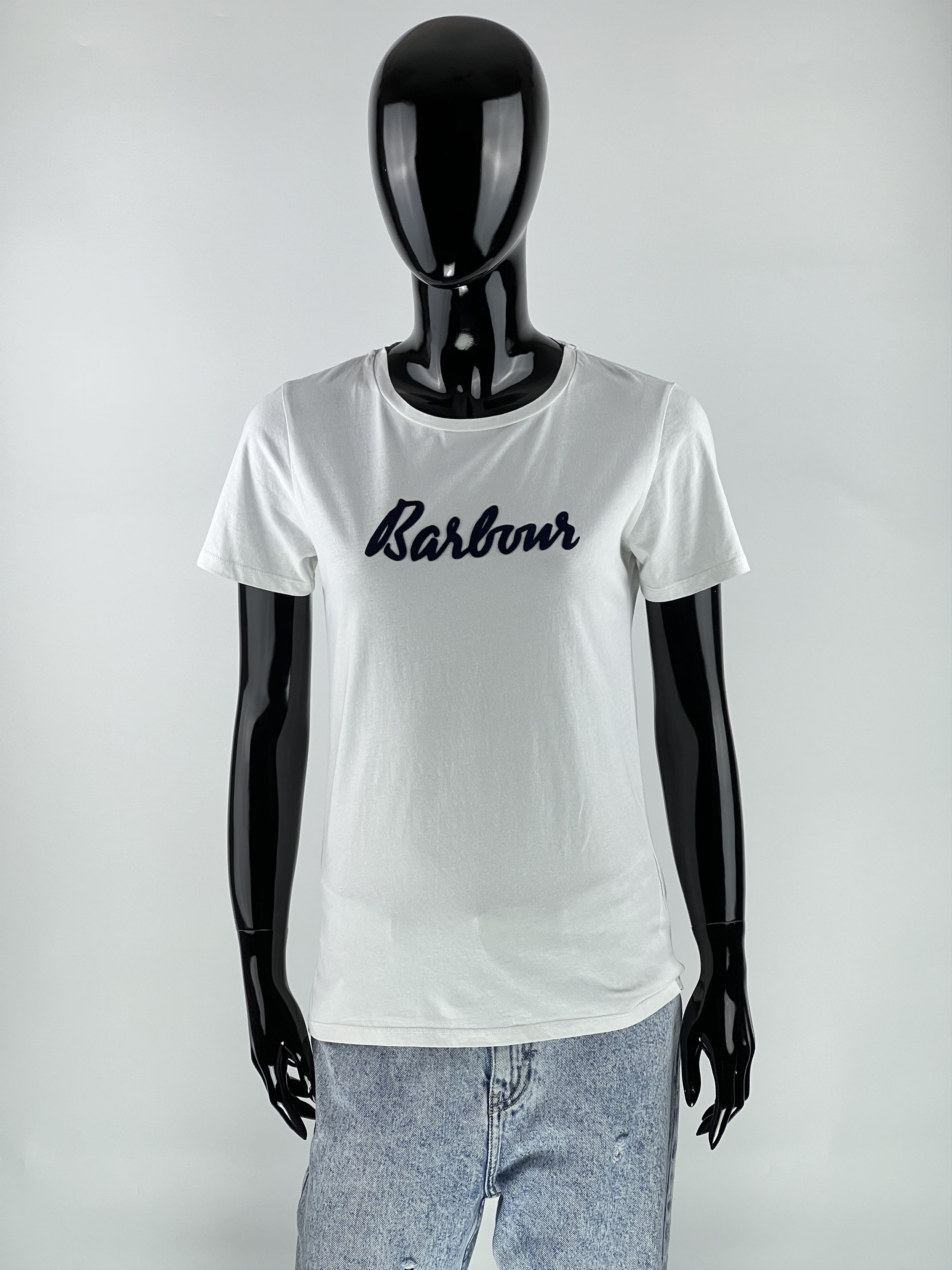 Barbour Barbour Women's Short Sleeve T-Shirt Size XS/S Size S / US 4 / IT 40 - 1 Thumbnail