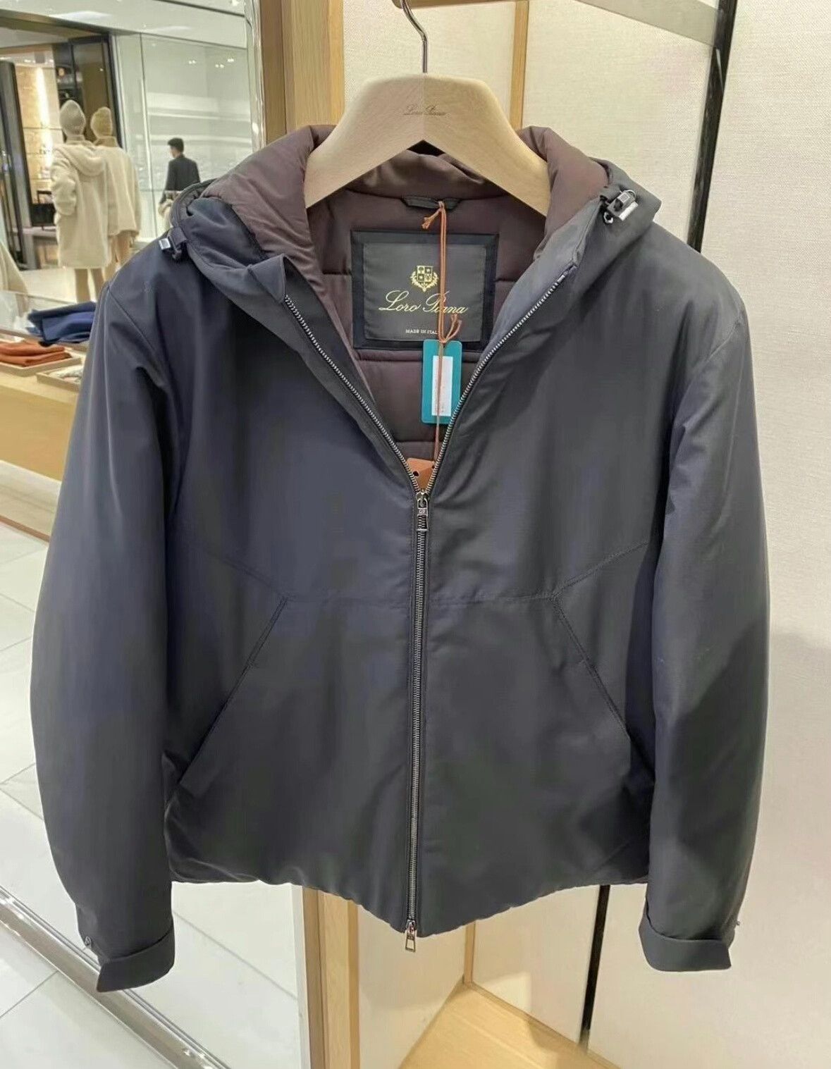 Loro Piana Loro Piana Men's Hooded Jacket Size US S / EU 44-46 / 1 - 1 Thumbnail