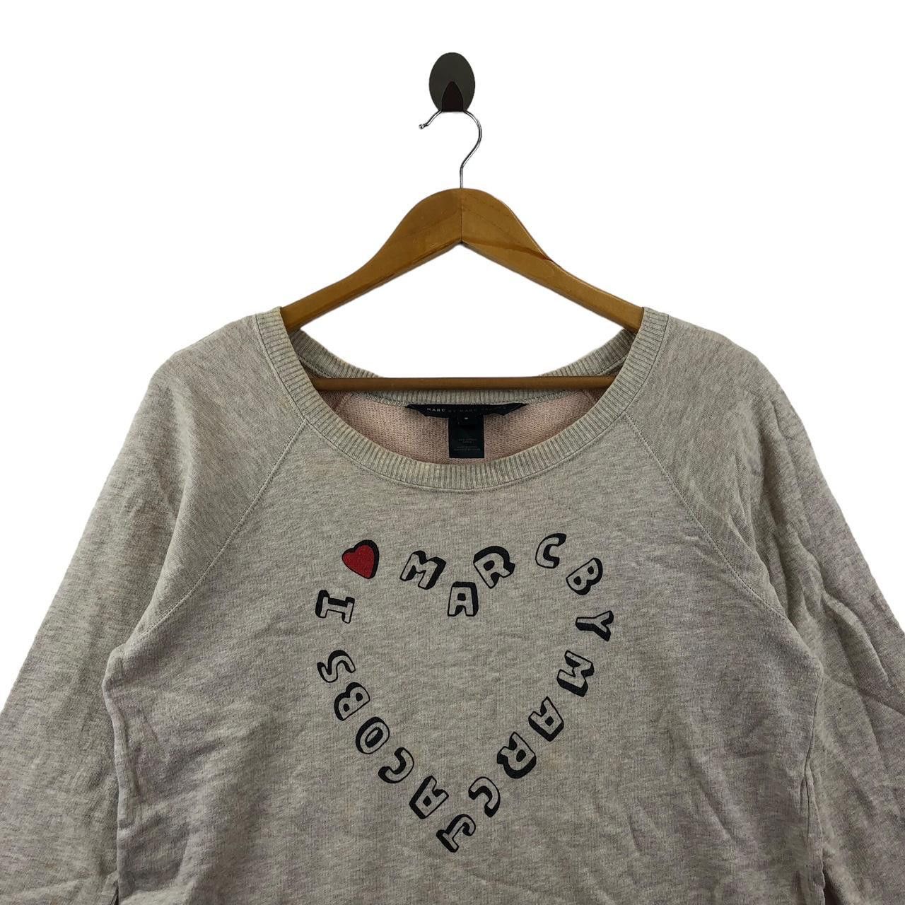Marc by Marc Jacobs MARC BY MARC JACOBS Collection Love Sweatshirt Blouse Size S / US 4 / IT 40 - 3 Thumbnail