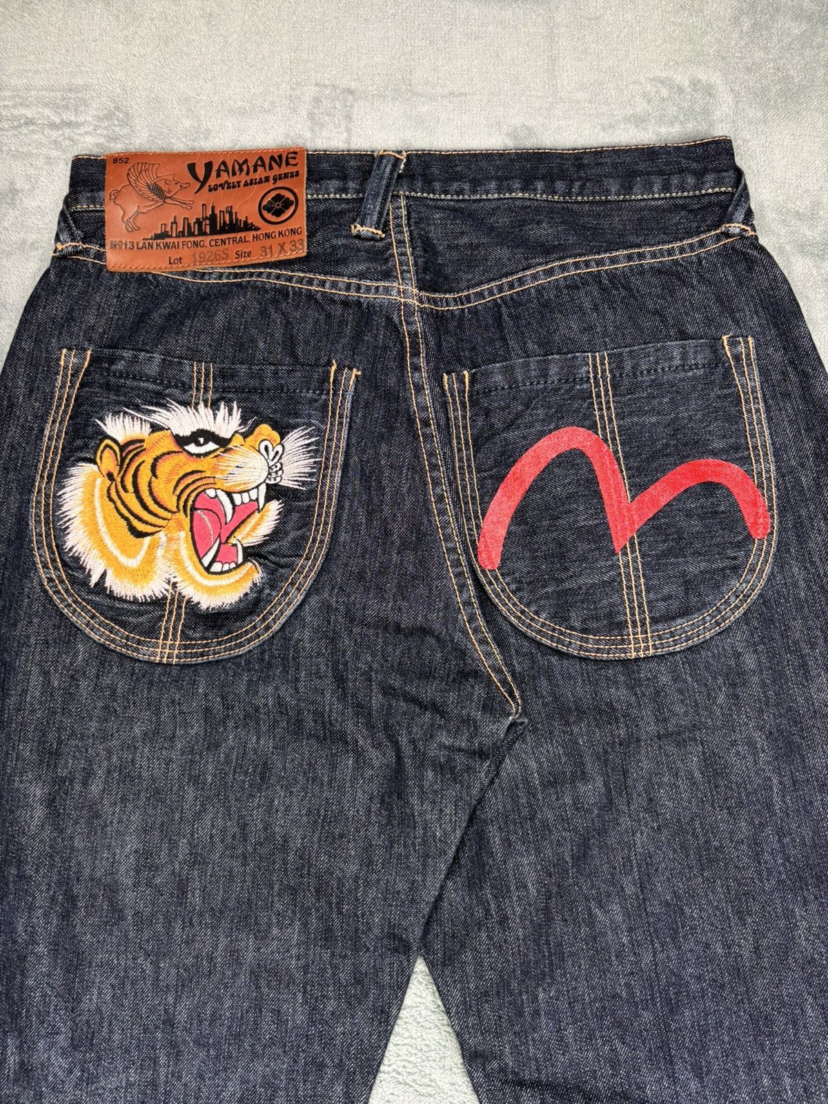 Evisu Vintage Evisu Yamane Tiger Dragon Motive. S018 Size US 30 / EU 46 - 9 Thumbnail