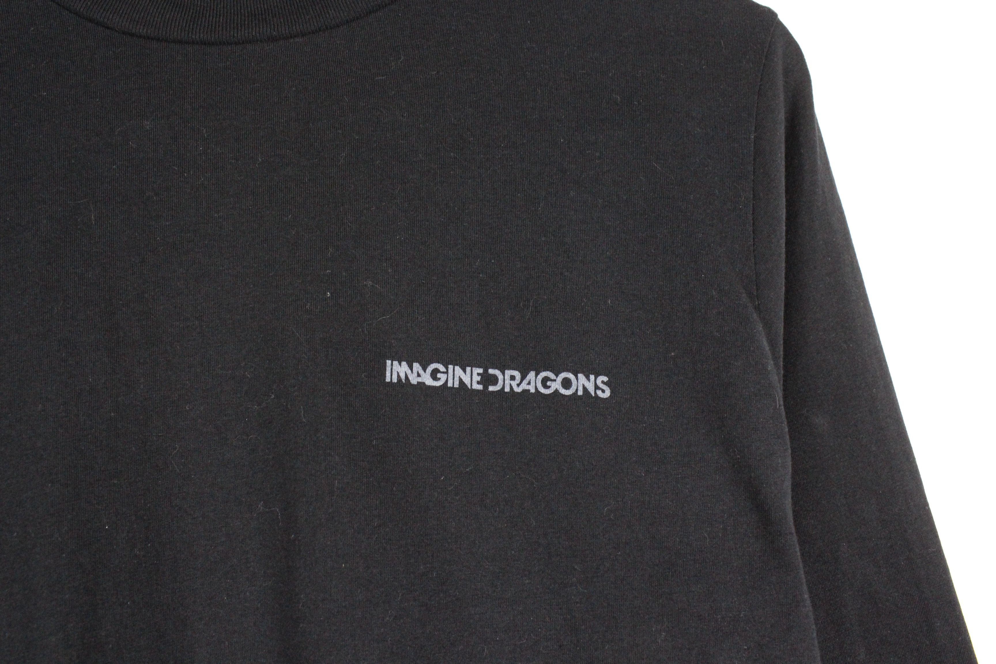 Band Tees Imagine Dragons Band Merch Long Sleeve Crew T-shirt NZ Size US S / EU 44-46 / 1 - 4 Thumbnail