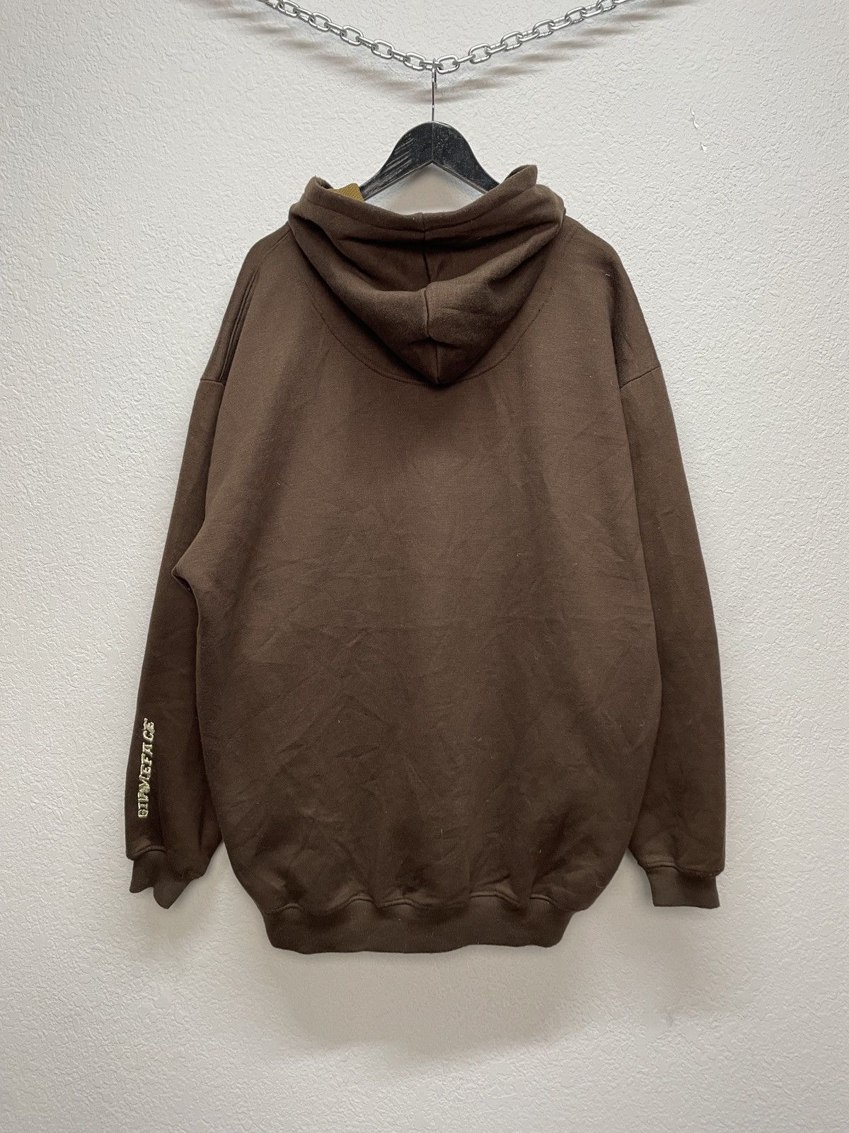 50 Cent Vintage Y2K Kanye West Style Boxy Fit Over Print Hoodie 00s Size US XXL / EU 58 / 5 - 6 Thumbnail