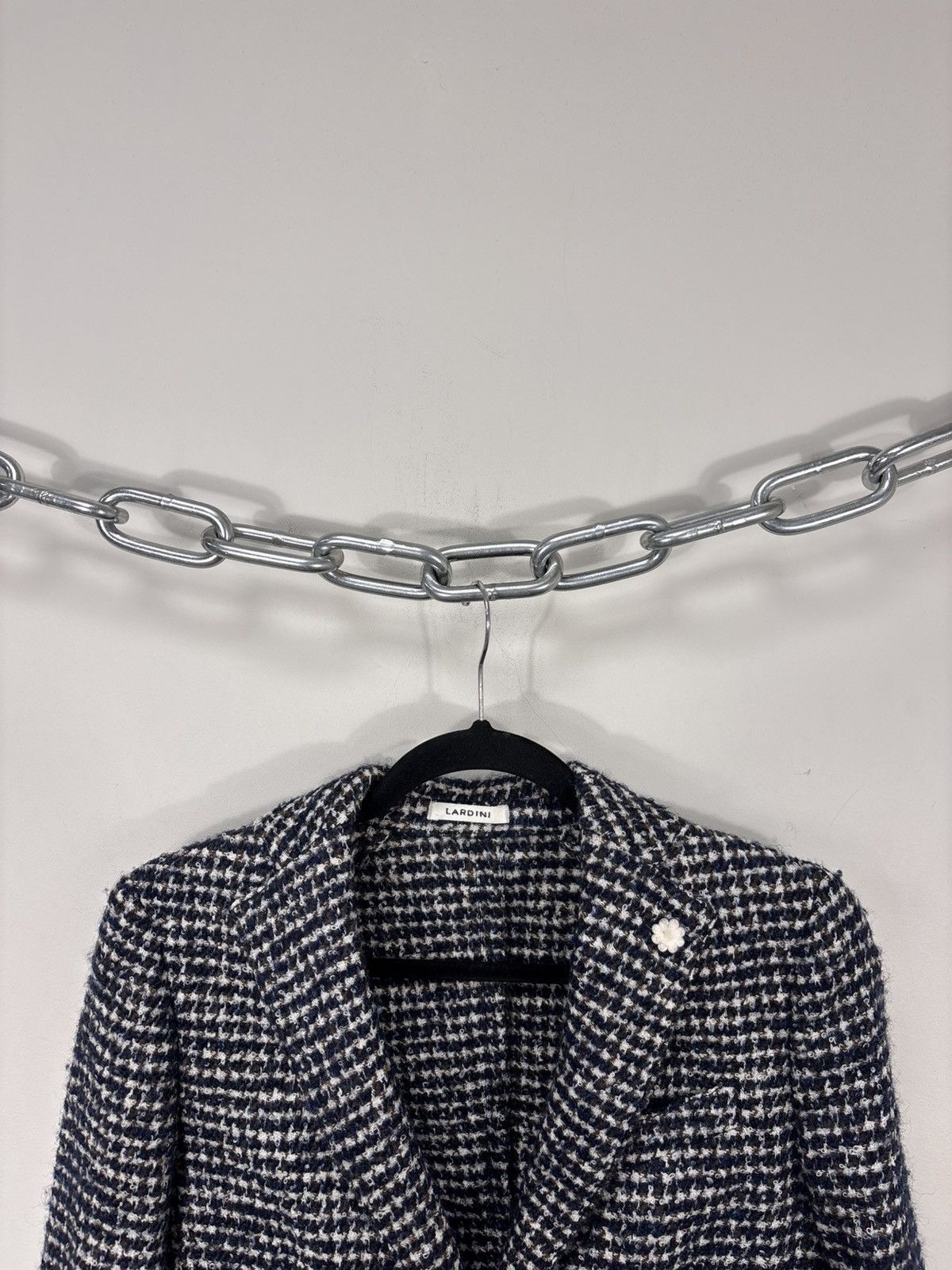 Lardini Lardini Women’s Boucle Tweed Blazer Jacket Textured Wool Size S / US 4 / IT 40 - 3 Thumbnail