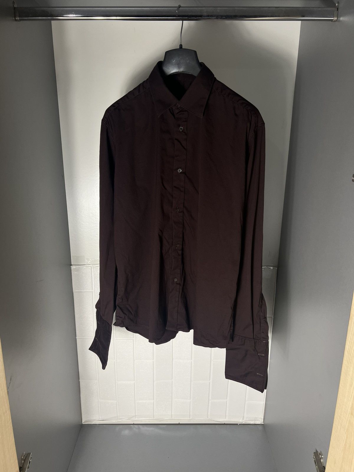Gucci × Vintage VERY RARE GUCCI CLASSIC LONG SLEEVE SHIRT DESIGNER LUXURY Size US M / EU 48-50 / 2 - 4 Thumbnail