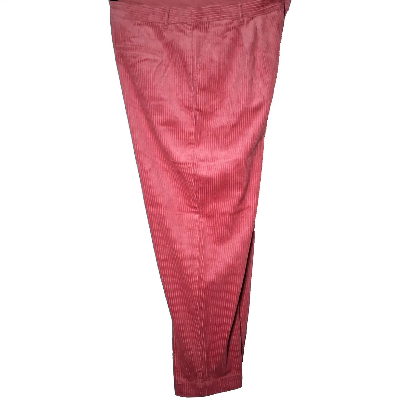 Rowing Blazers VINTAGE Rowing Blazers Corduroy Pants Women 14 Pink Rose Wide Wale Target NEW Size 36" / US 14 / IT 50 - 3 Thumbnail
