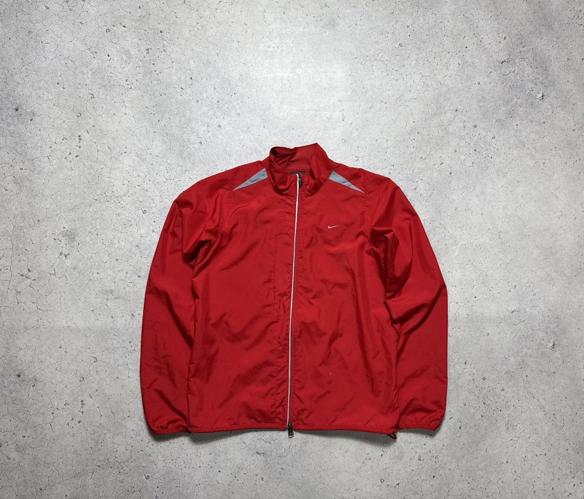 Nike Nike Nylon Vintage Track Jacket Size S Y2K Drill Swoosh Size US S / EU 44-46 / 1 - 1 Thumbnail