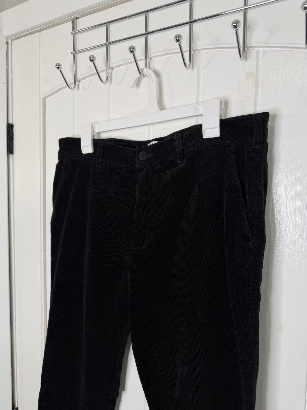 Pacsun Pacsun Pants Mens 34x32 Black Corduroy Slim Chino Size US 34 / EU 50 - 2 Thumbnail