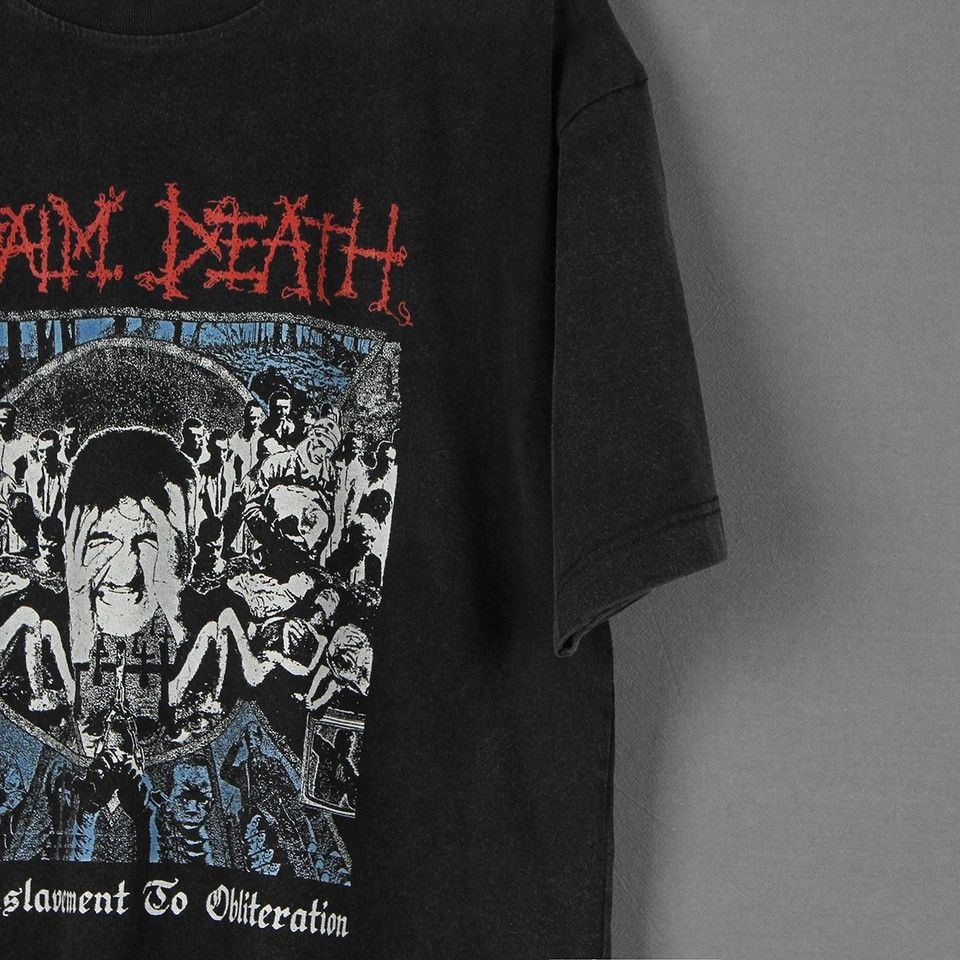 Japanese Brand NAPALM DEATH T-shirt Size US XL / EU 56 / 4 - 2 Thumbnail