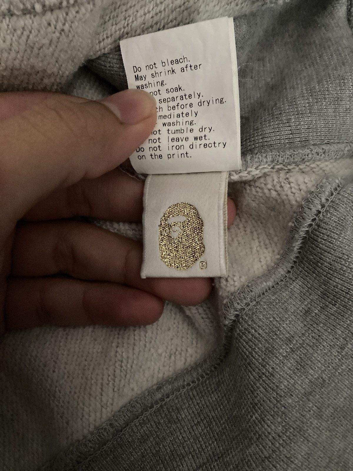 Bape 2008 Bape Full Zip Logo Circle Busy Works University Camo OG Size US L / EU 52-54 / 3 - 11 Thumbnail