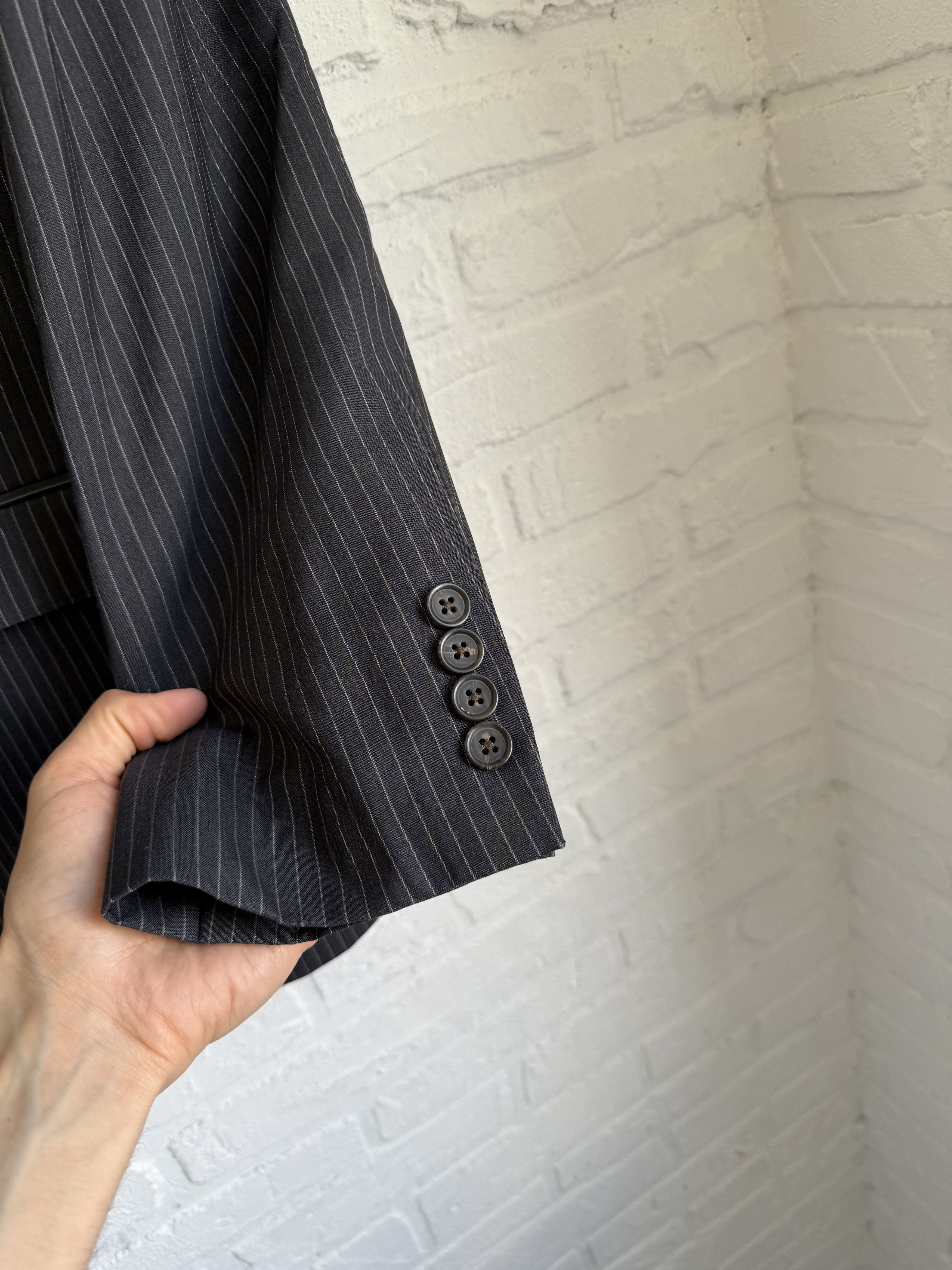 Lauren Ralph Lauren Lauren Ralph Lauren Slim Fit Pinstripe Wool Size 42S - 12 Thumbnail