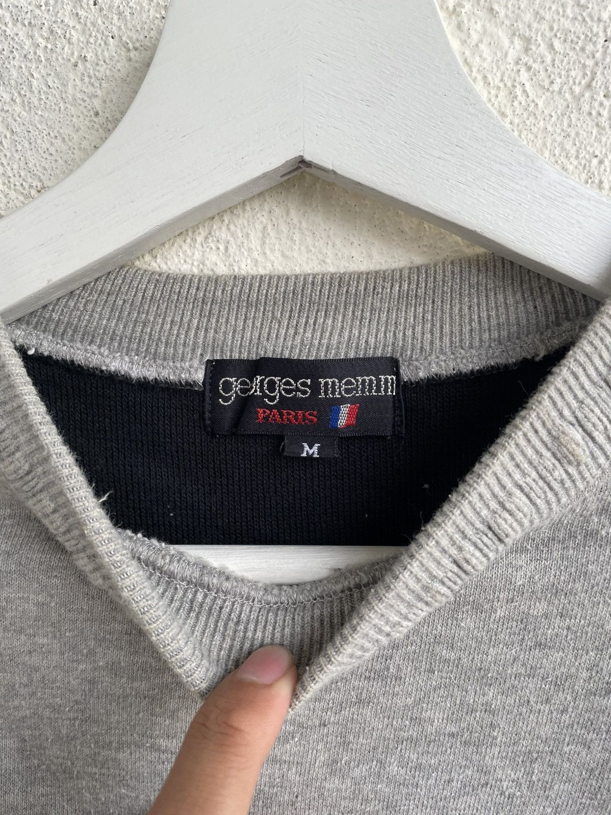 Number (N)ine Vintage Georges Paris Sweater Y2K Undercover Hysteric ifsix Size US L / EU 52-54 / 3 - 6 Thumbnail