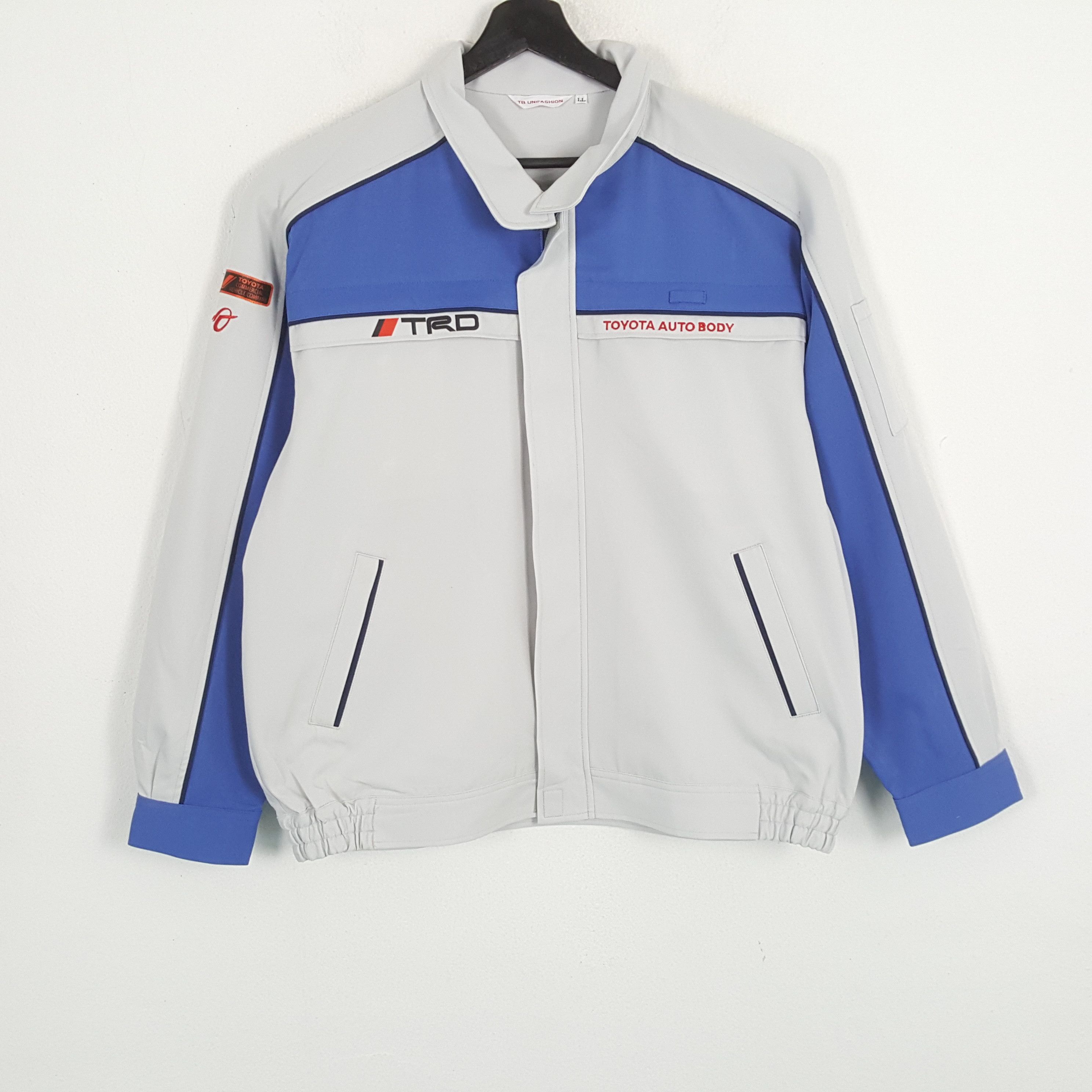 Japanese Brand × Vintage TRD TOYOTA RACING DEVELOPMENT Motorsports Custom Jacket Size US XL / EU 56 / 4 - 3 Thumbnail