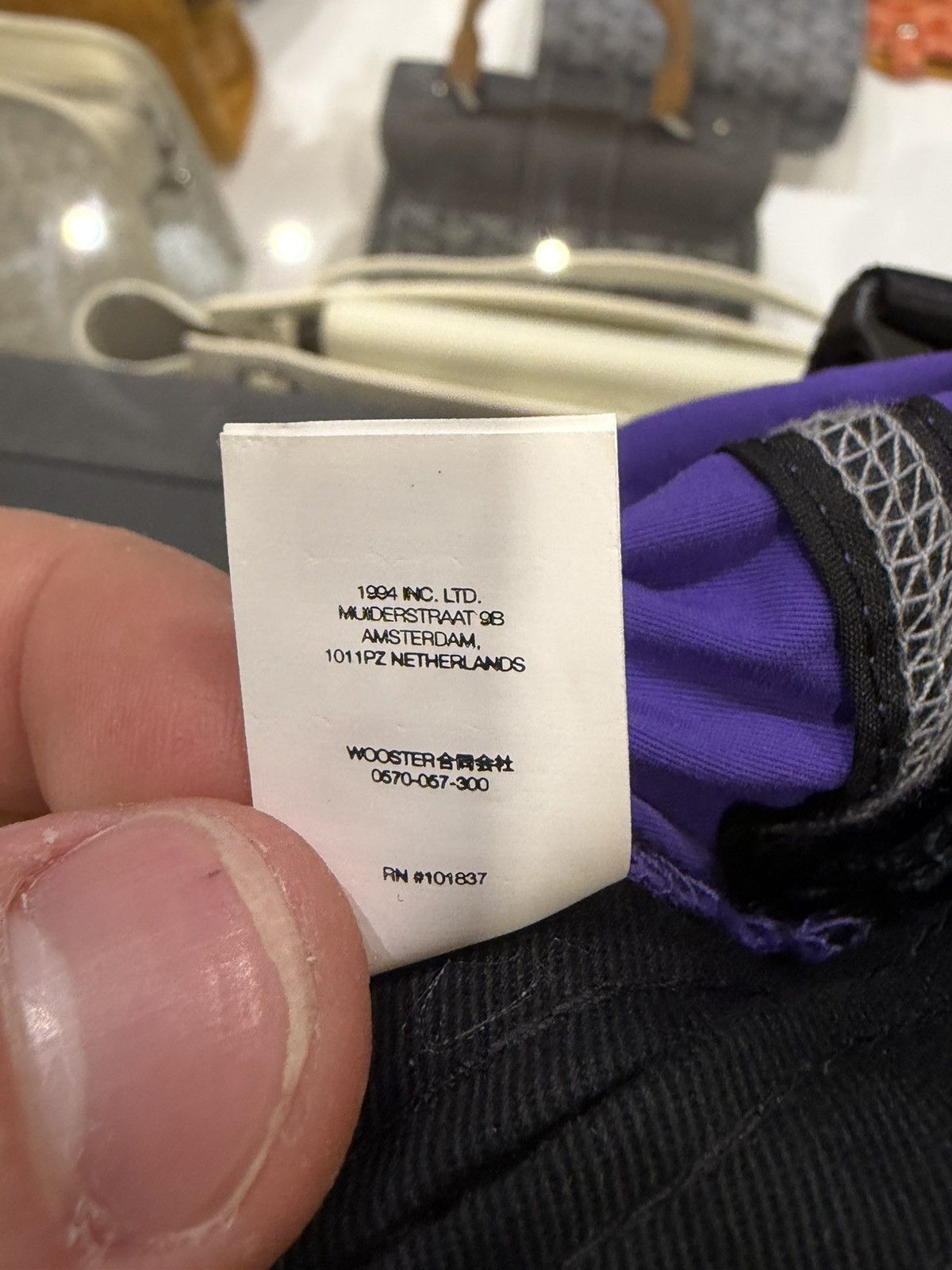 Supreme Supreme Reflective Stitching Camp Cap - Purple Size ONE SIZE - 9 Thumbnail