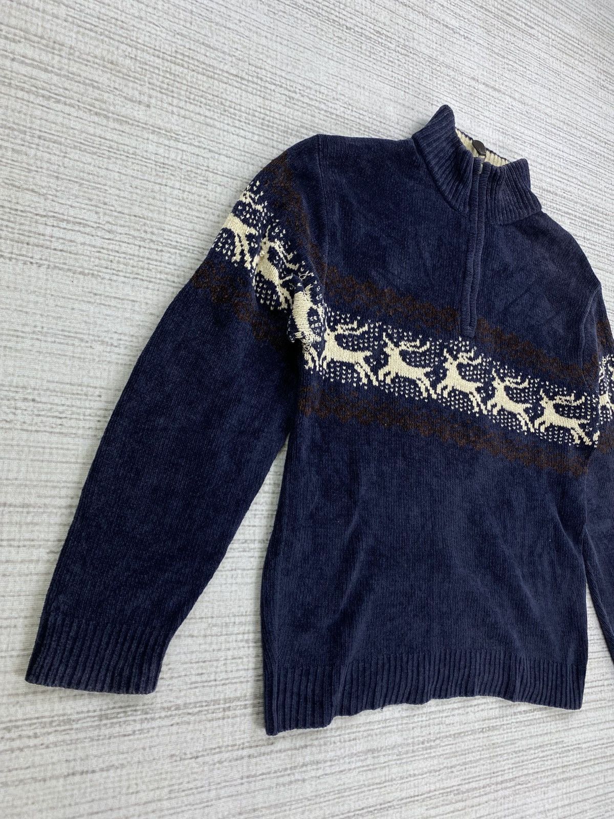 Gianni Valentino × Vintage Vintage Gianni Valentino Halfzipper Knitwear Size US M / EU 48-50 / 2 - 3 Thumbnail