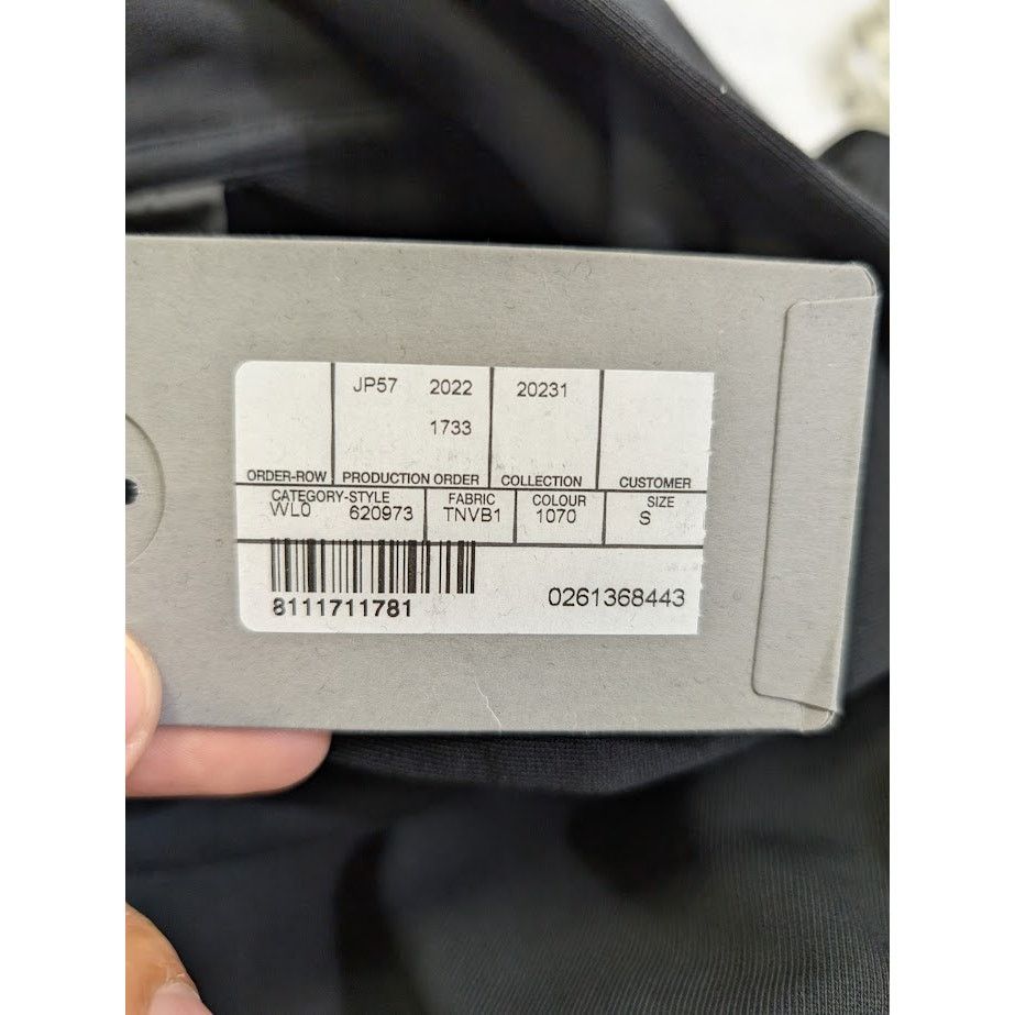 Balenciaga o1rshd1 Moll Bouclet Large Fit Hoodie in Black/White Size US S / EU 44-46 / 1 - 19 Thumbnail