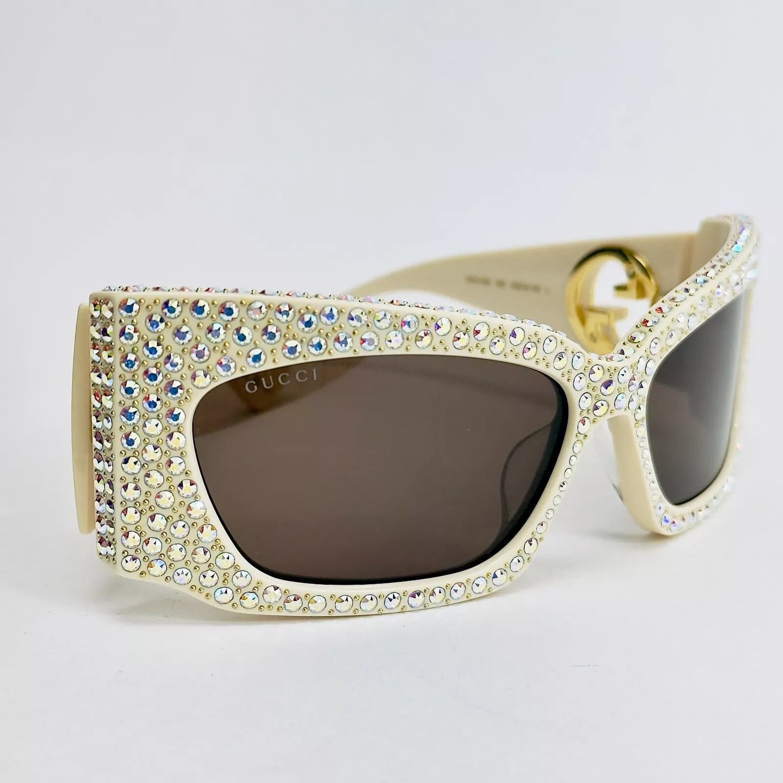 Gucci GUCCI HOLLYWOOD FOREVER 1412 Gg1412S Mask Sunglasses 002 Size ONE SIZE - 6 Thumbnail